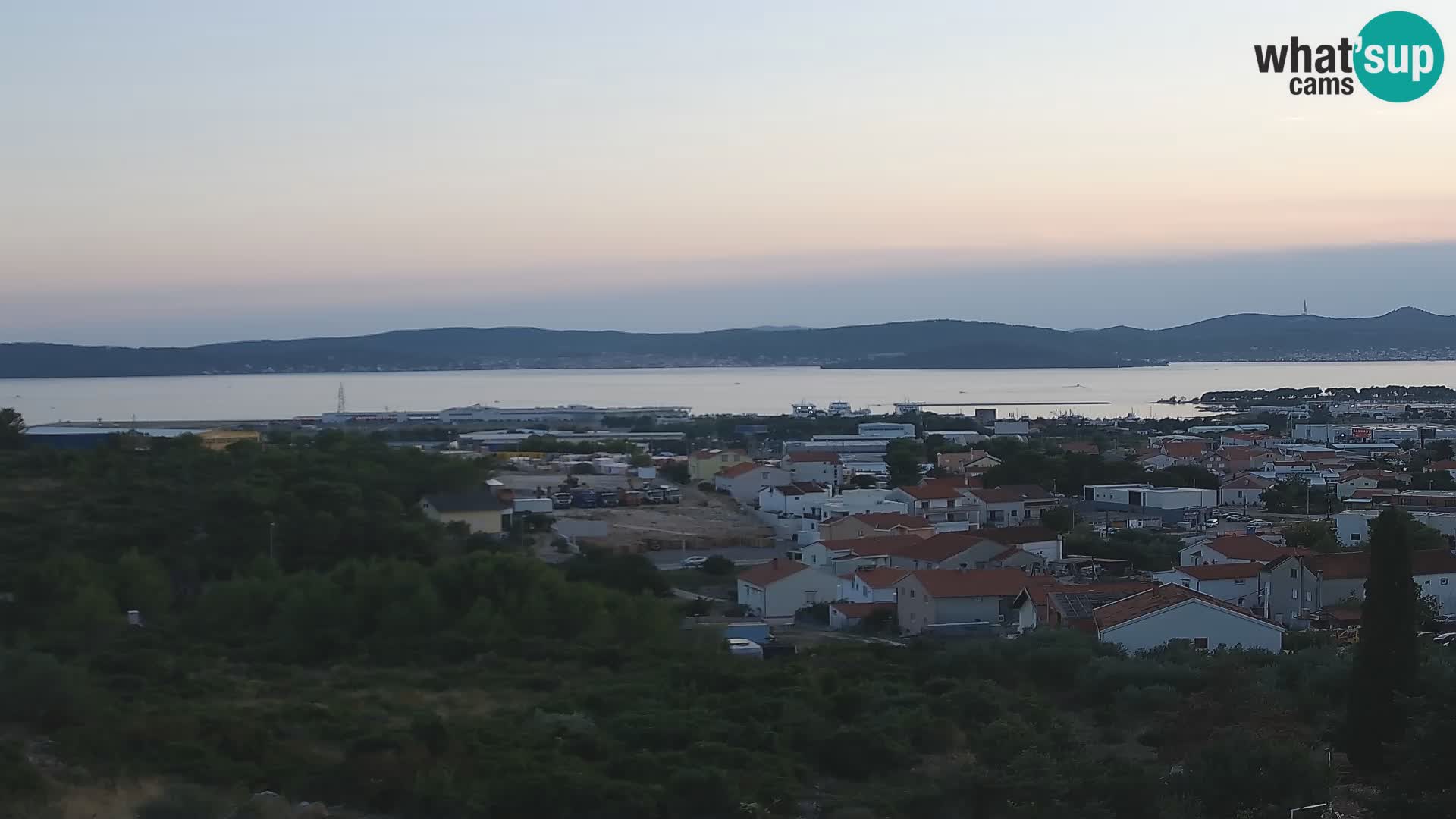 Panoramska web kamera Luke Gaženica u Zadru, Hrvatska