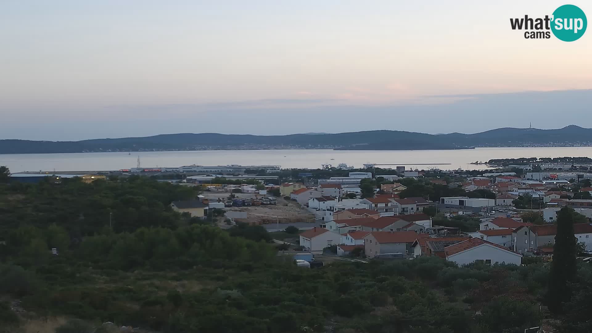Zadar Port Gazenica Webcam Panorama, Zadar, Kroatien