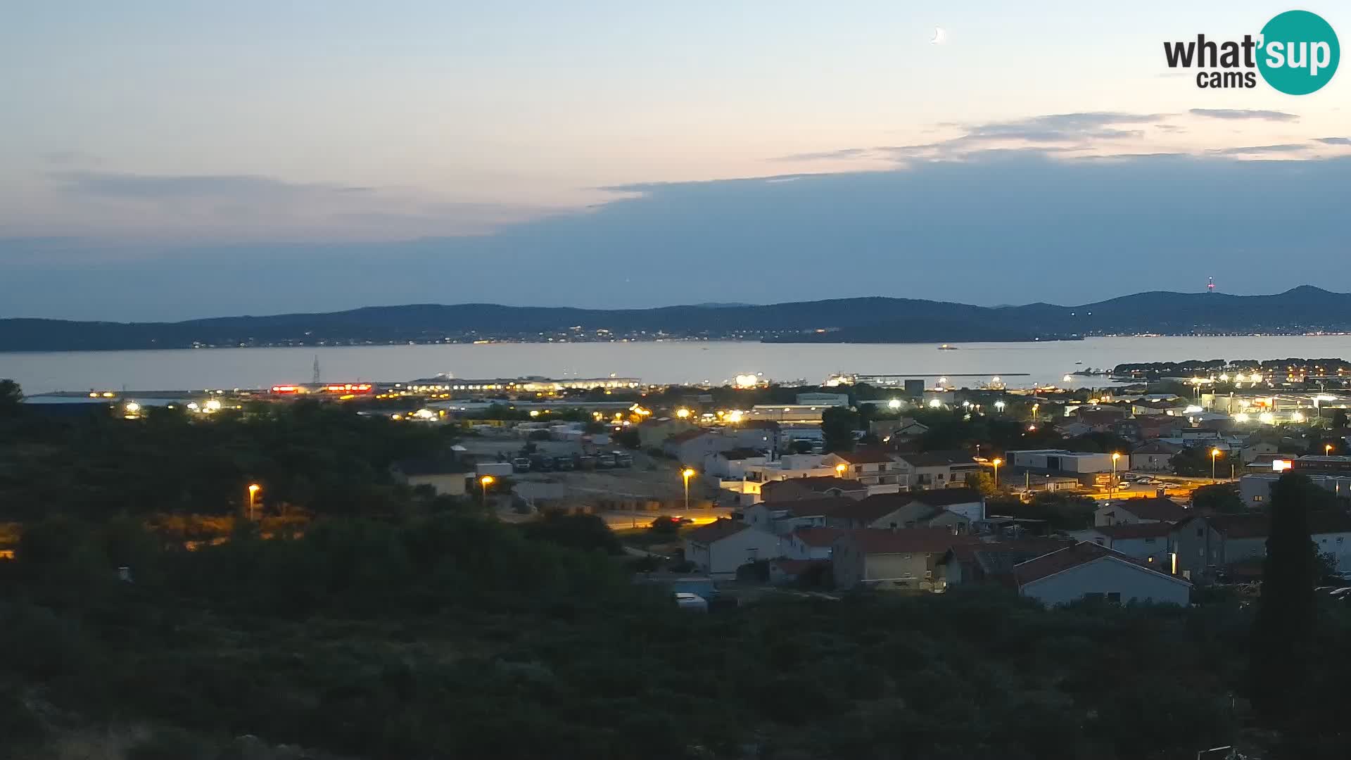 Zadar Port Gazenica Webcam Panorama, Zadar, Croatia