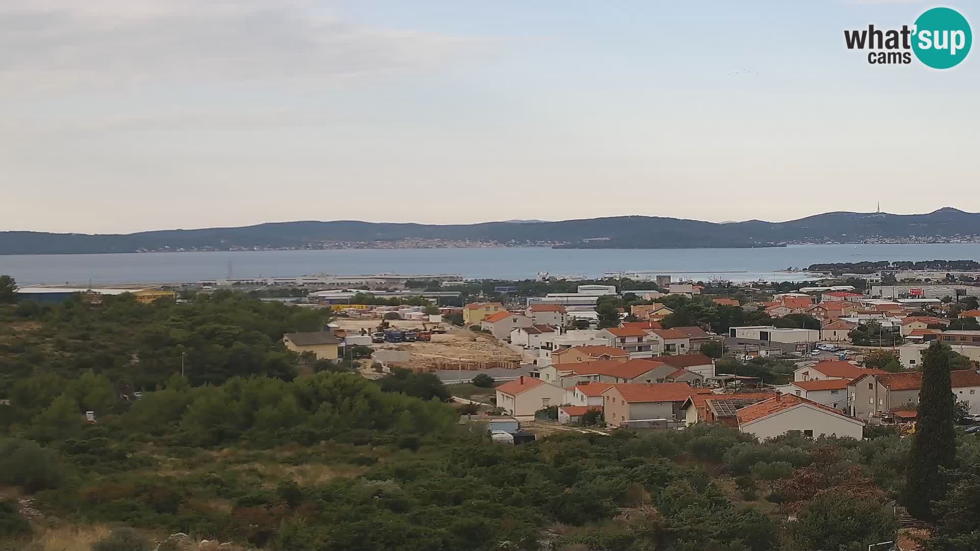 Zadar Pristanišče Gazenica s panoramsko spletno kamero, Zadar, Hrvaška