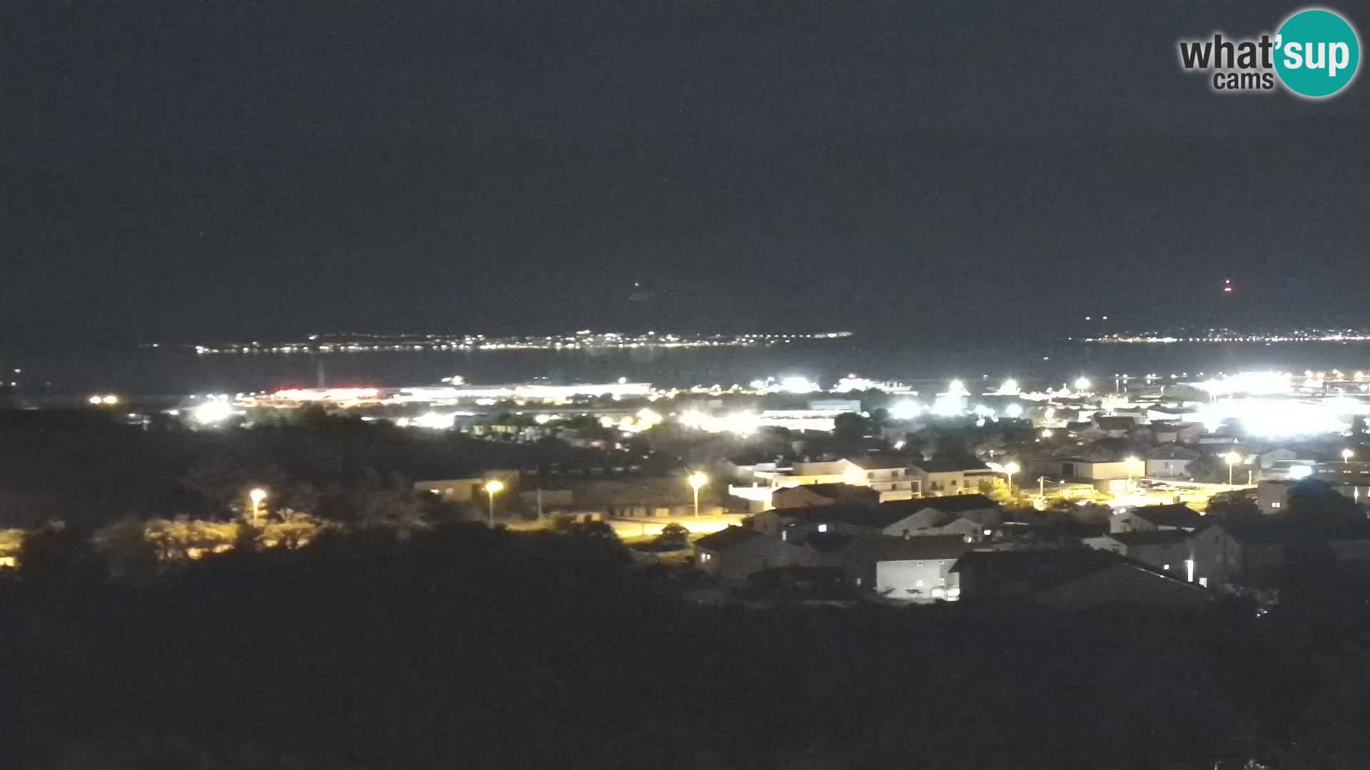Panoramska web kamera Luke Gaženica u Zadru, Hrvatska