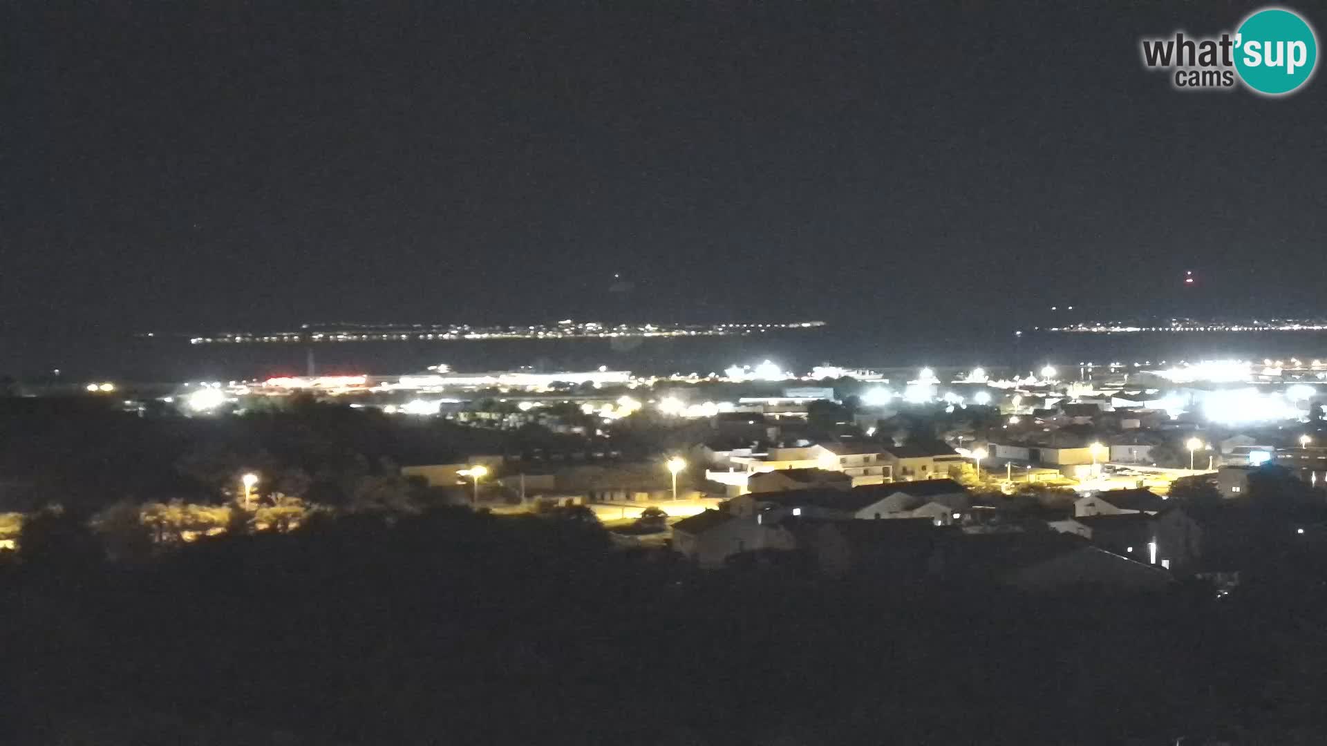 Panoramska web kamera Luke Gaženica u Zadru, Hrvatska