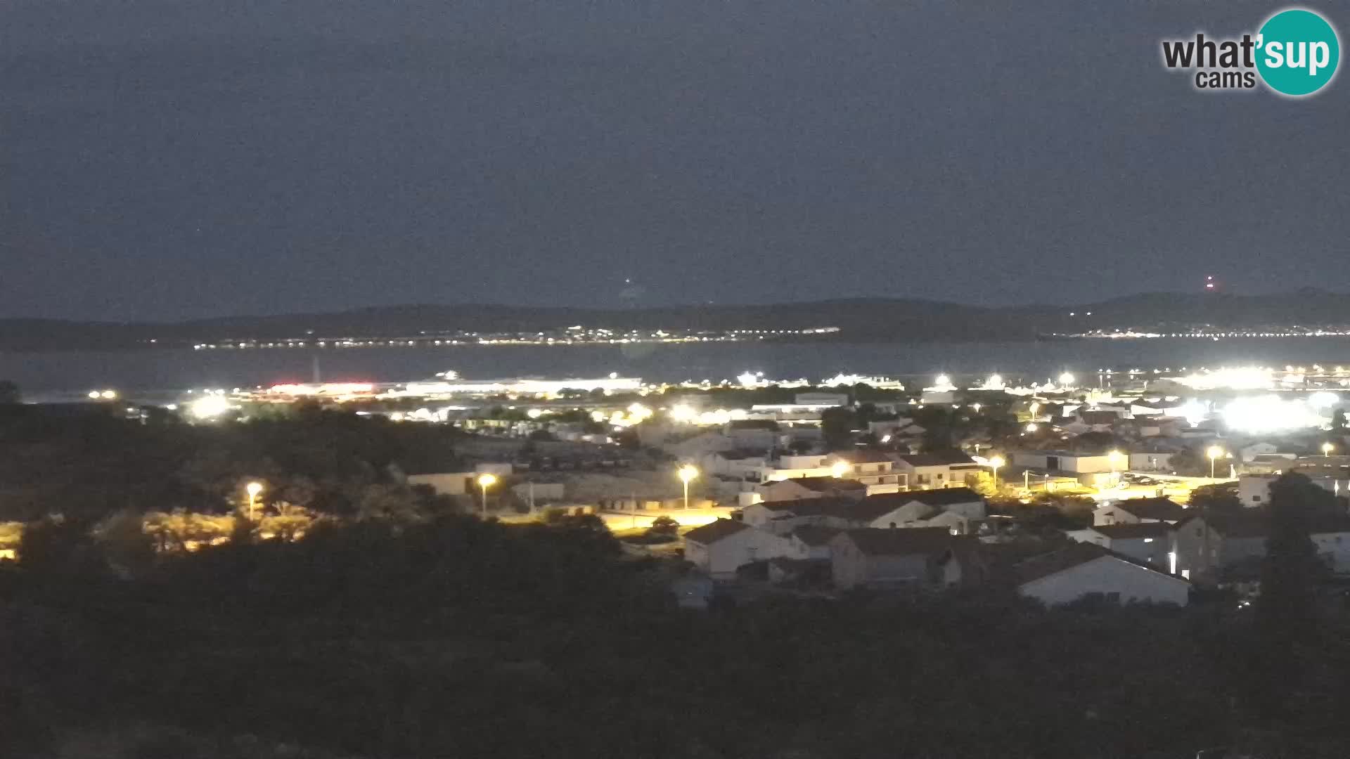 Zadar Port Gazenica Webcam Panorama, Zadar, Kroatien