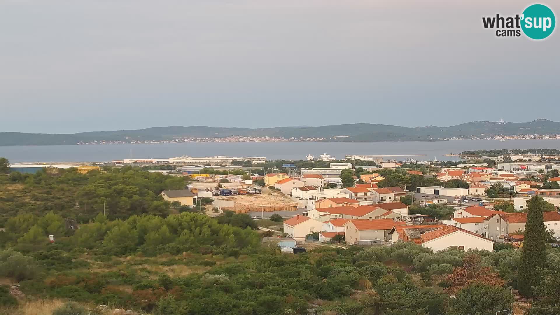 Zadar Port Gazenica Webcam Panorama, Zadar, Kroatien