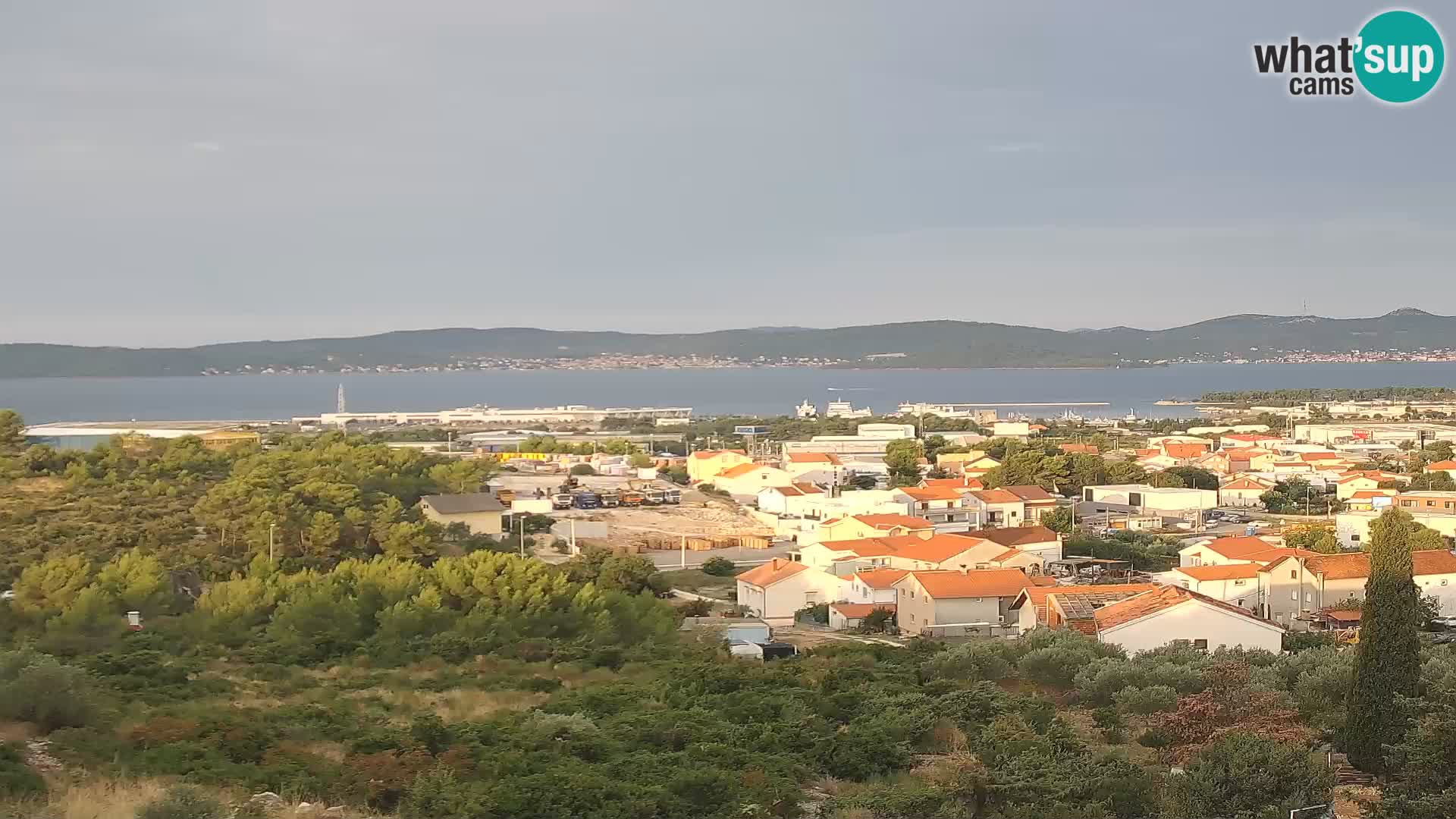 Zadar Port Gazenica Webcam Panorama, Zadar, Croatie
