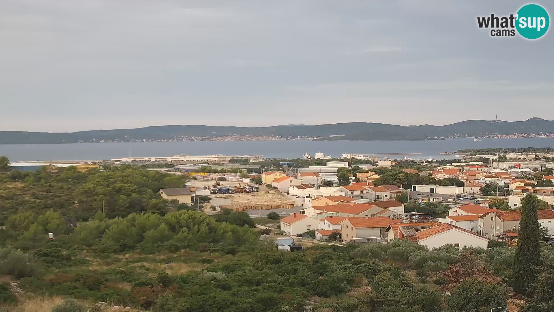 Panoramska web kamera Luke Gaženica u Zadru, Hrvatska
