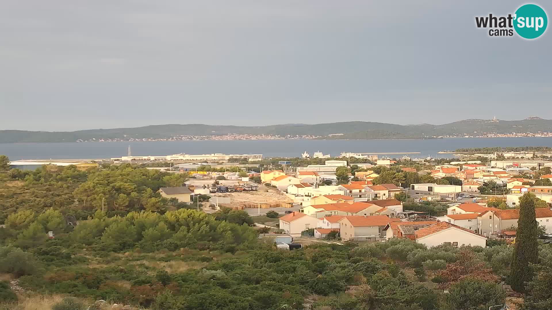 Panorama de la Webcam del Puerto Gazenica de Zadar, Zadar, Croacia