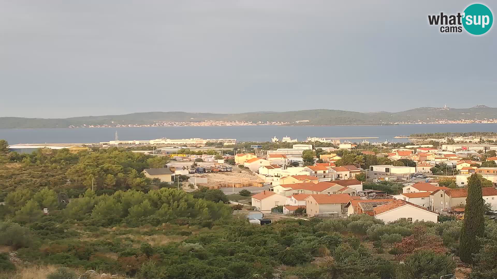 Zadar Port Gazenica Webcam Panorama, Zadar, Croatie