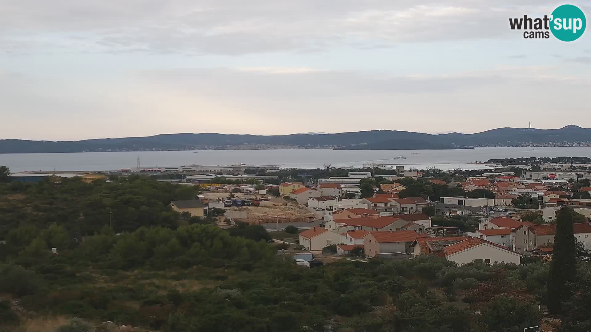 Zadar Port Gazenica Webcam Panorama, Zadar, Kroatien