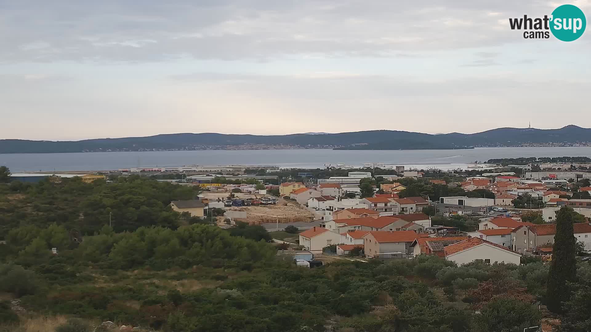 Zadar Port Gazenica Webcam Panorama, Zadar, Croatie