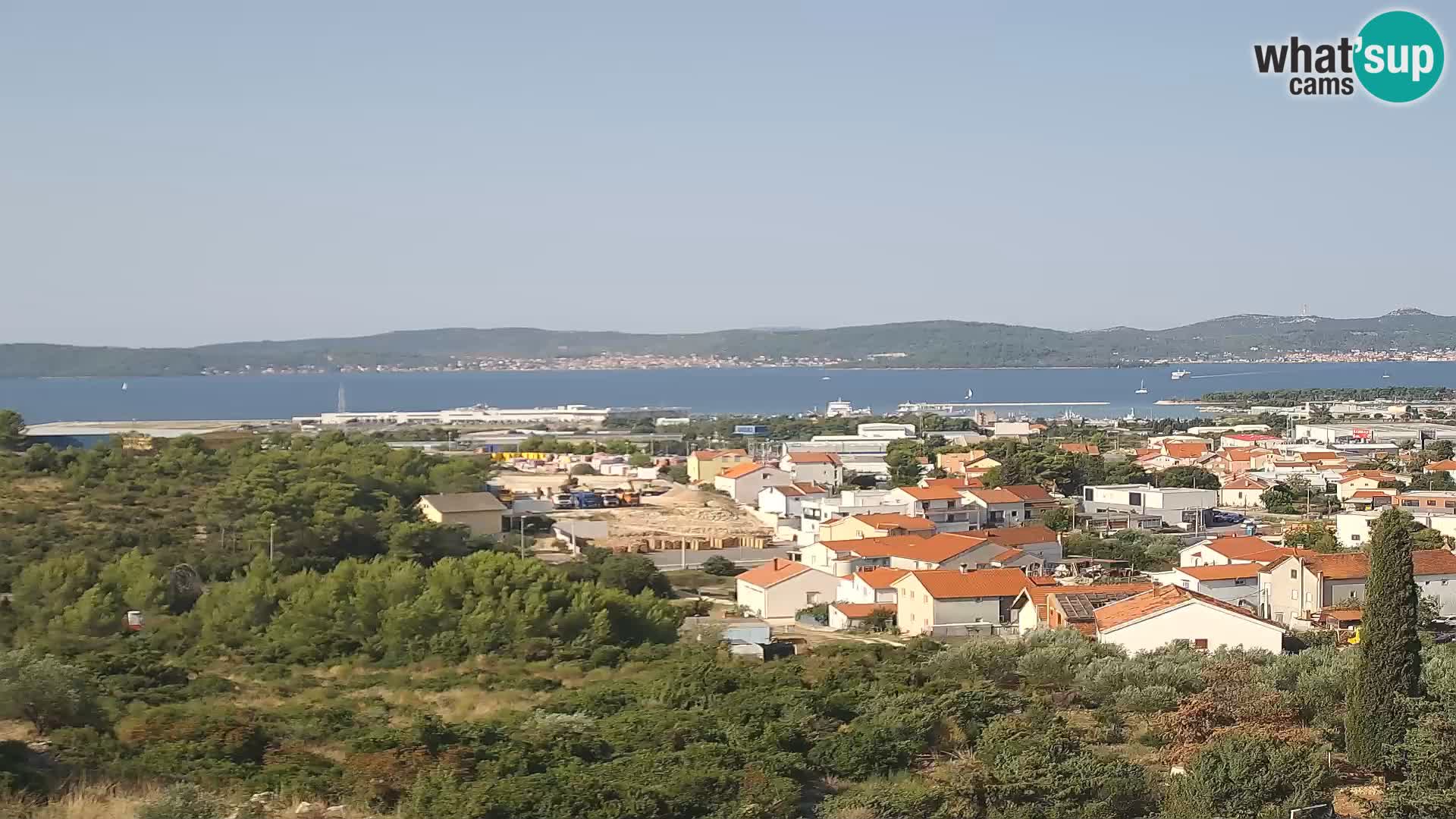 Zadar Pristanišče Gazenica s panoramsko spletno kamero, Zadar, Hrvaška