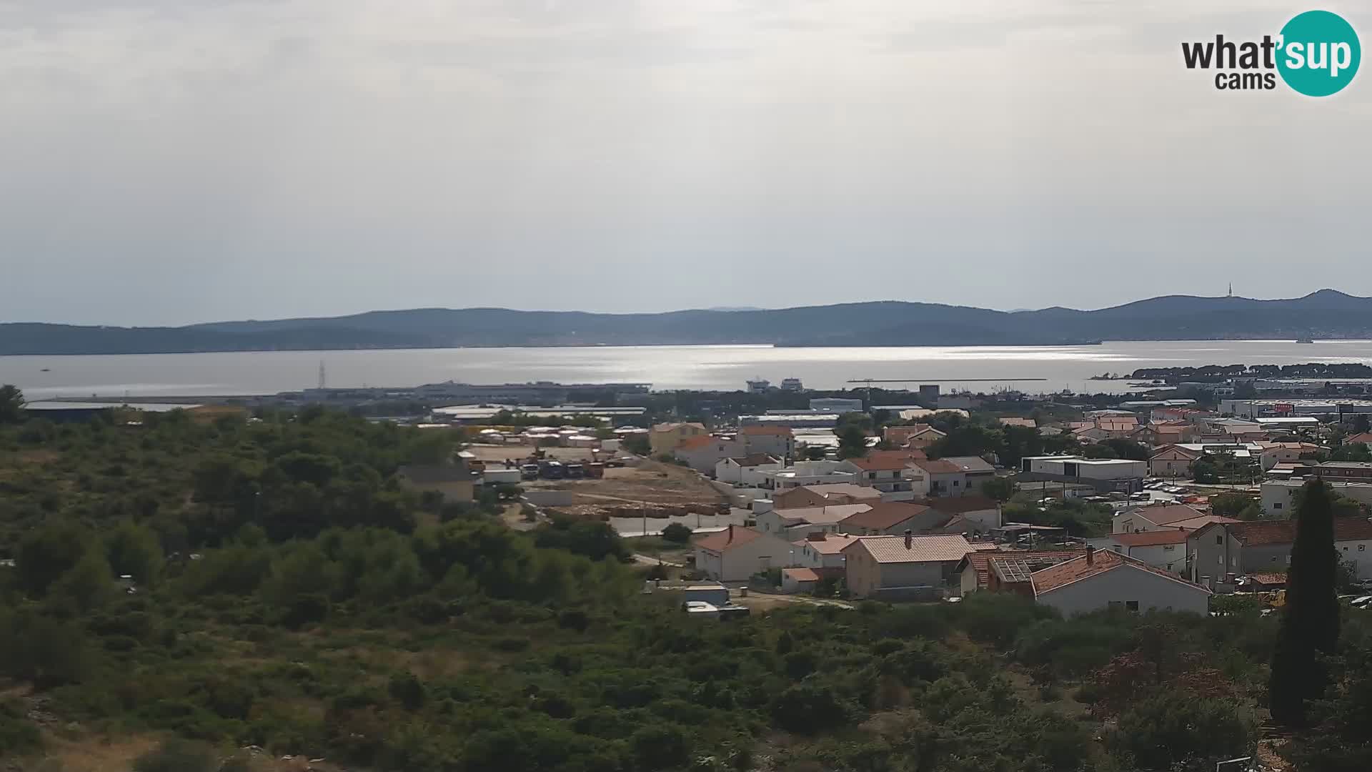 Zadar Pristanišče Gazenica s panoramsko spletno kamero, Zadar, Hrvaška