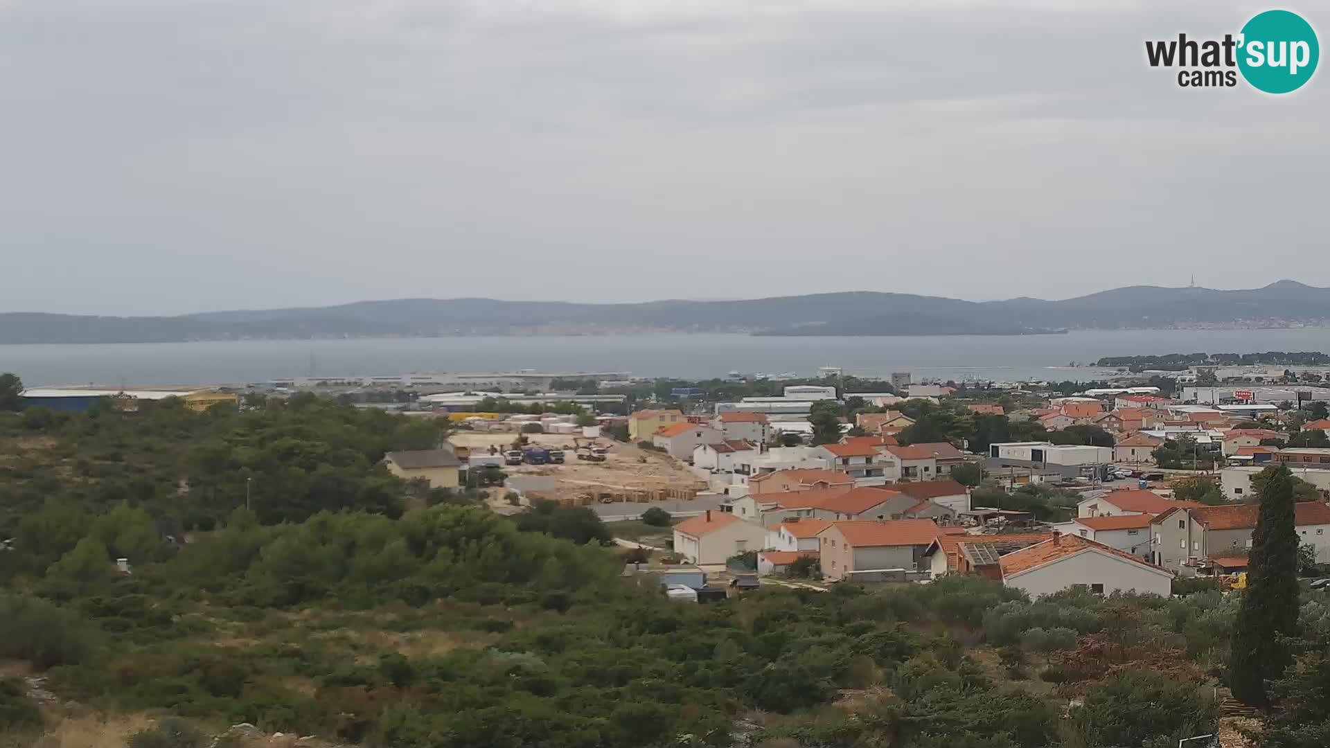 Panorama de la Webcam del Puerto Gazenica de Zadar, Zadar, Croacia