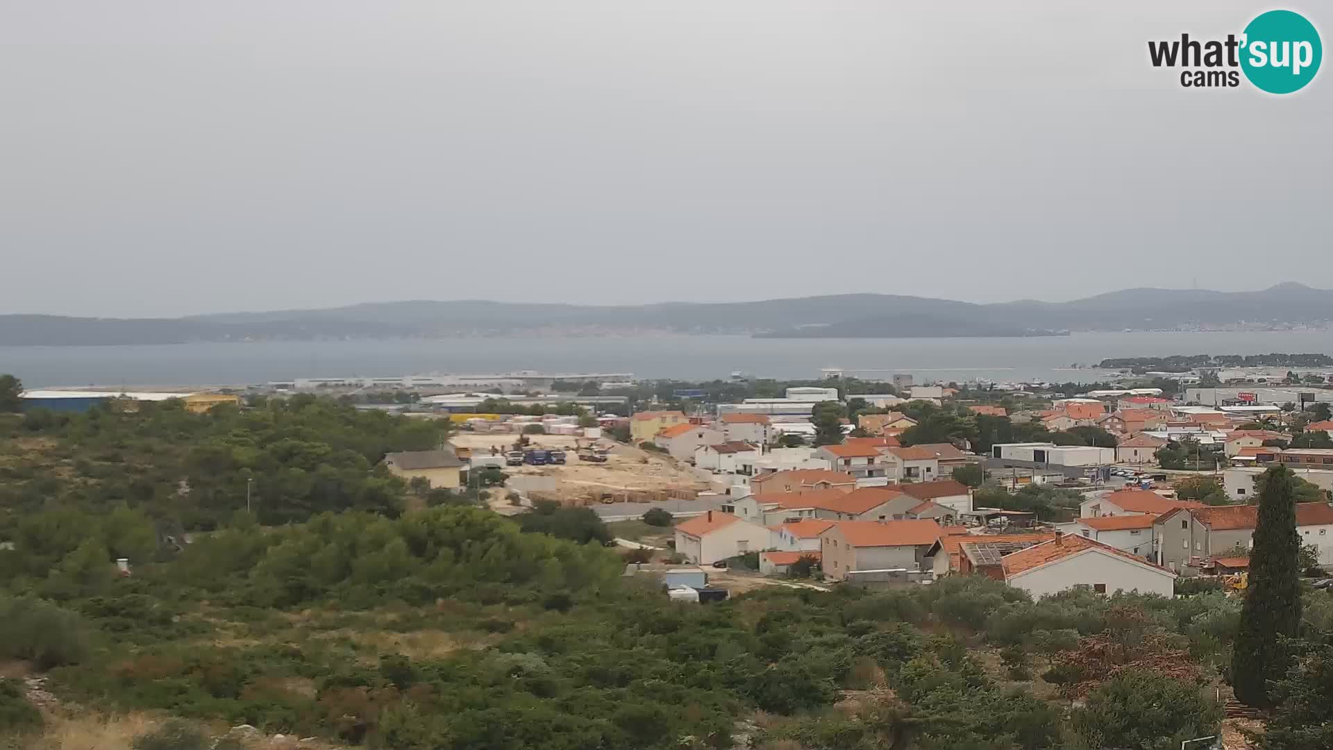 Zadar Port Gazenica Webcam Panorama, Zadar, Kroatien