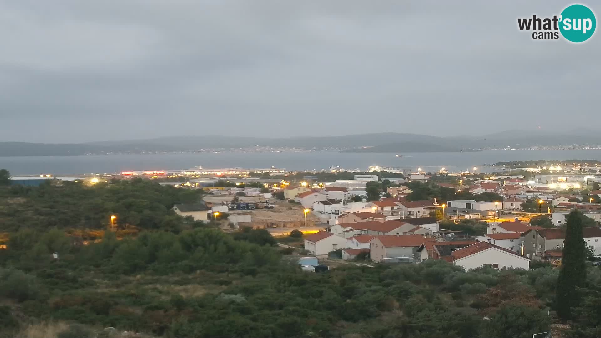 Zadar Port Gazenica Webcam Panorama, Zadar, Croatia