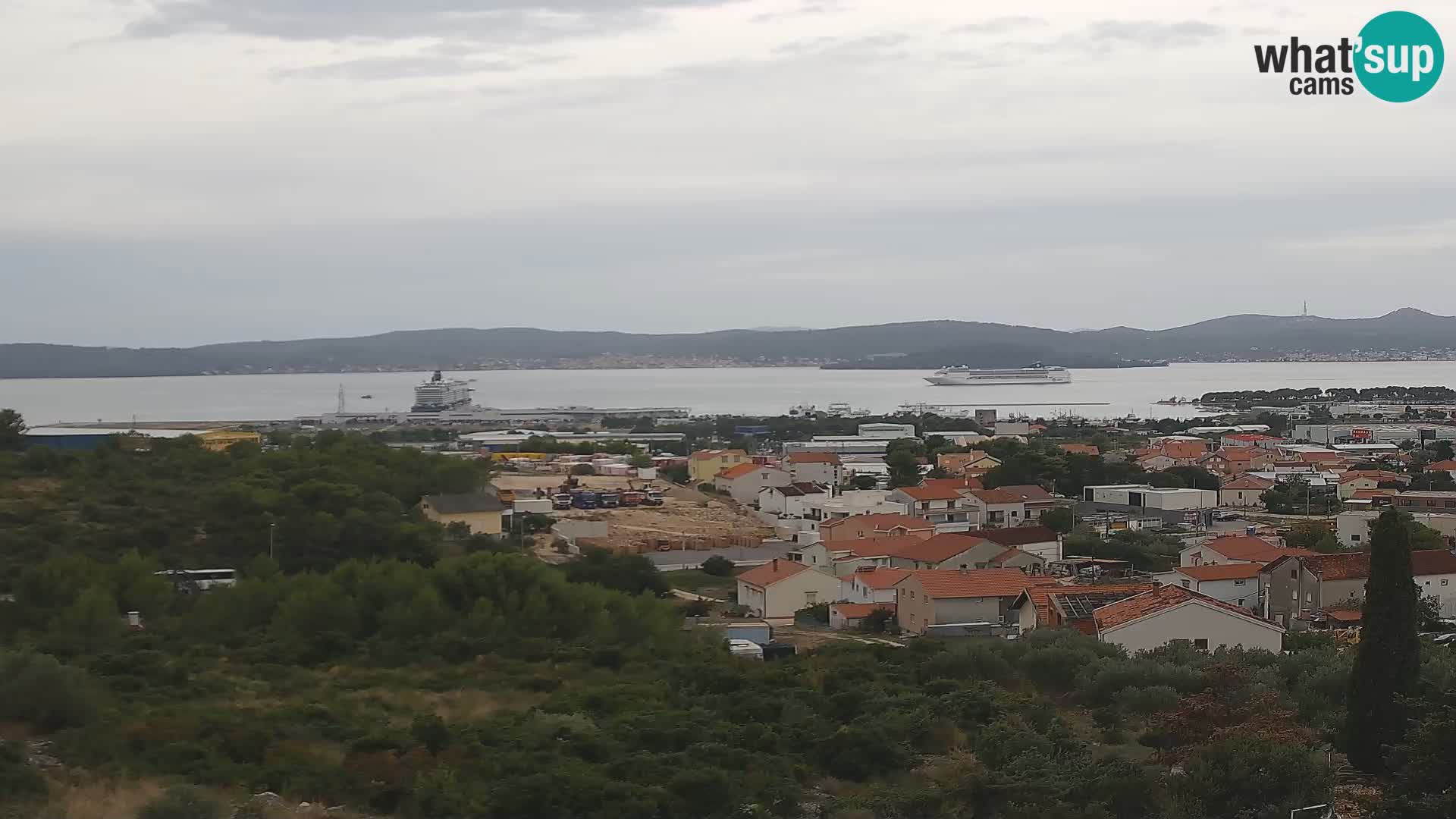 Zadar Port Gazenica Webcam Panorama, Zadar, Croatia