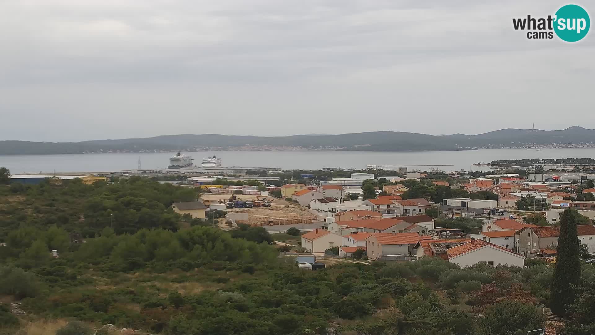 Zadar Port Gazenica Webcam Panorama, Zadar, Croatie