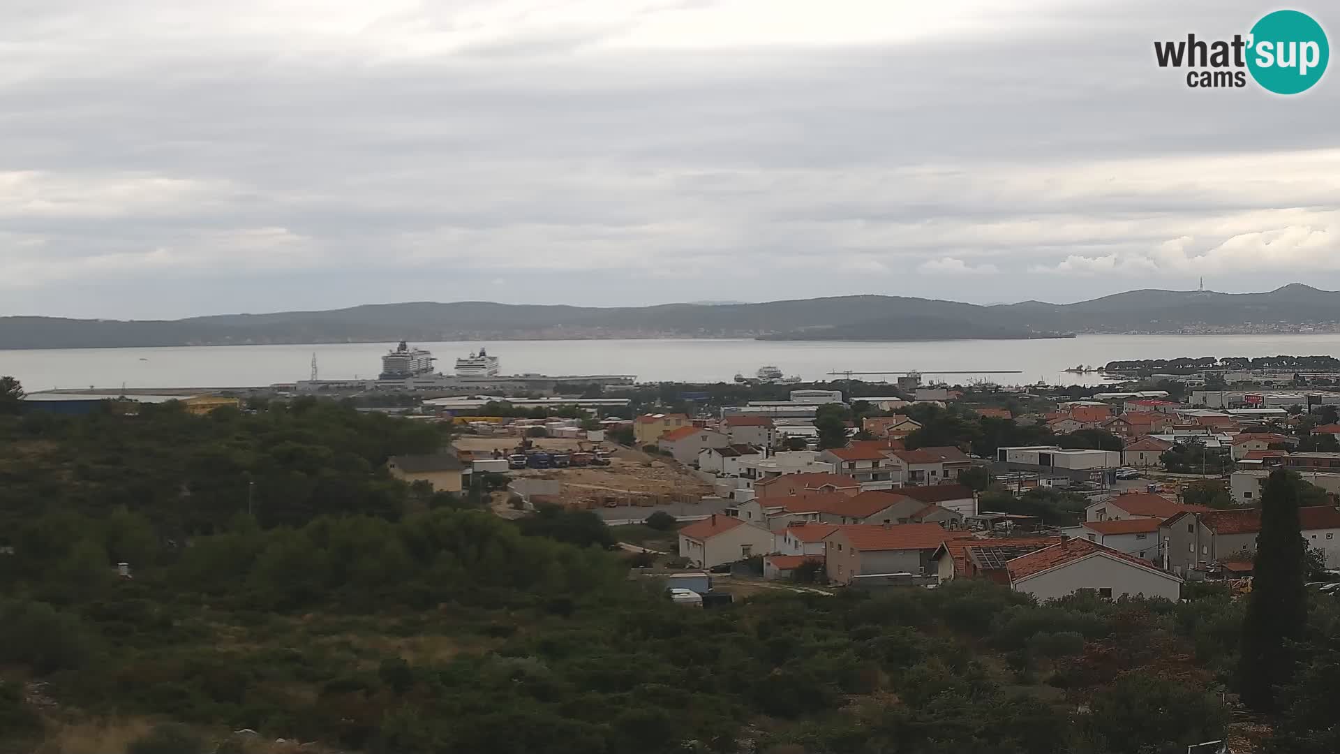 Zadar Port Gazenica Webcam Panorama, Zadar, Croatie