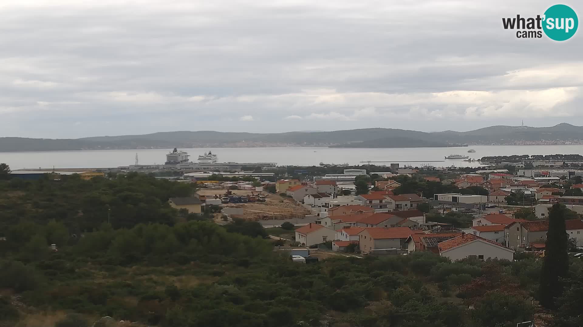 Zadar Port Gazenica Webcam Panorama, Zadar, Croatie