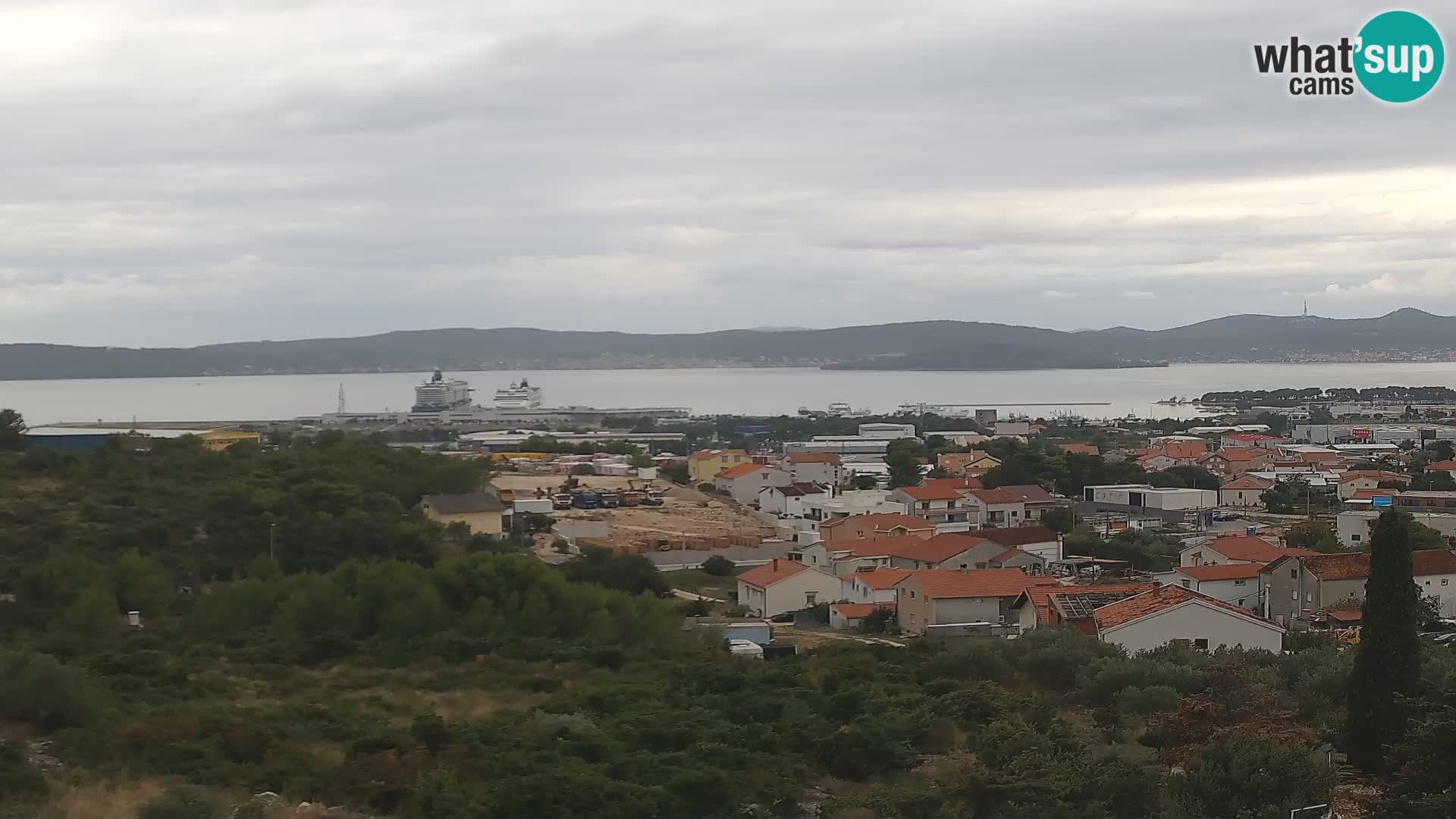 Zadar Port Gazenica Webcam Panorama, Zadar, Croatie