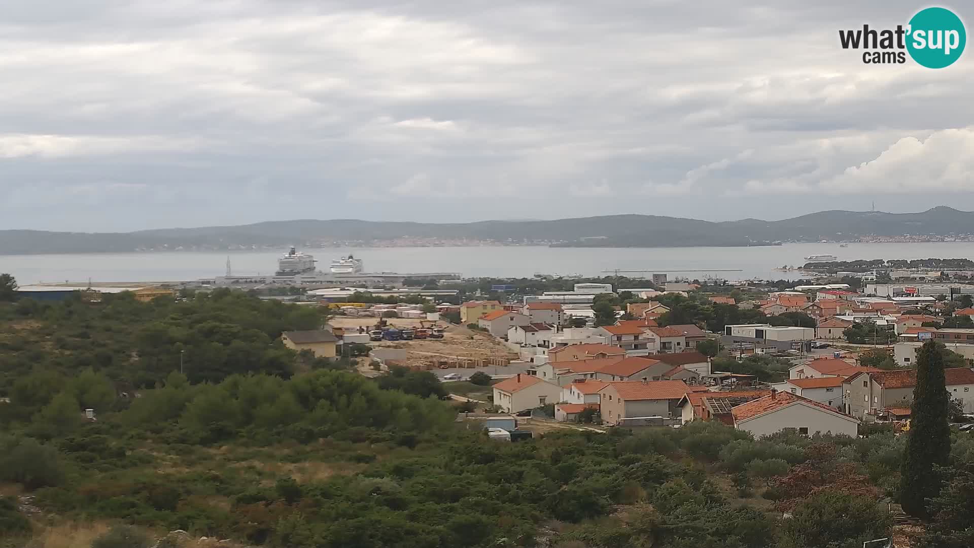 Zadar Port Gazenica Webcam Panorama, Zadar, Croatie