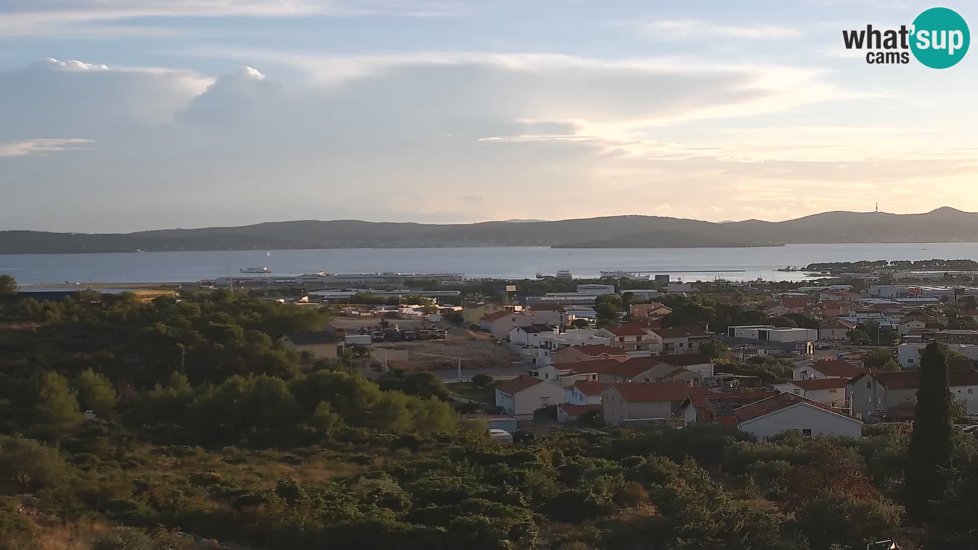 Zadar Port Gazenica Webcam Panorama, Zadar, Croatie