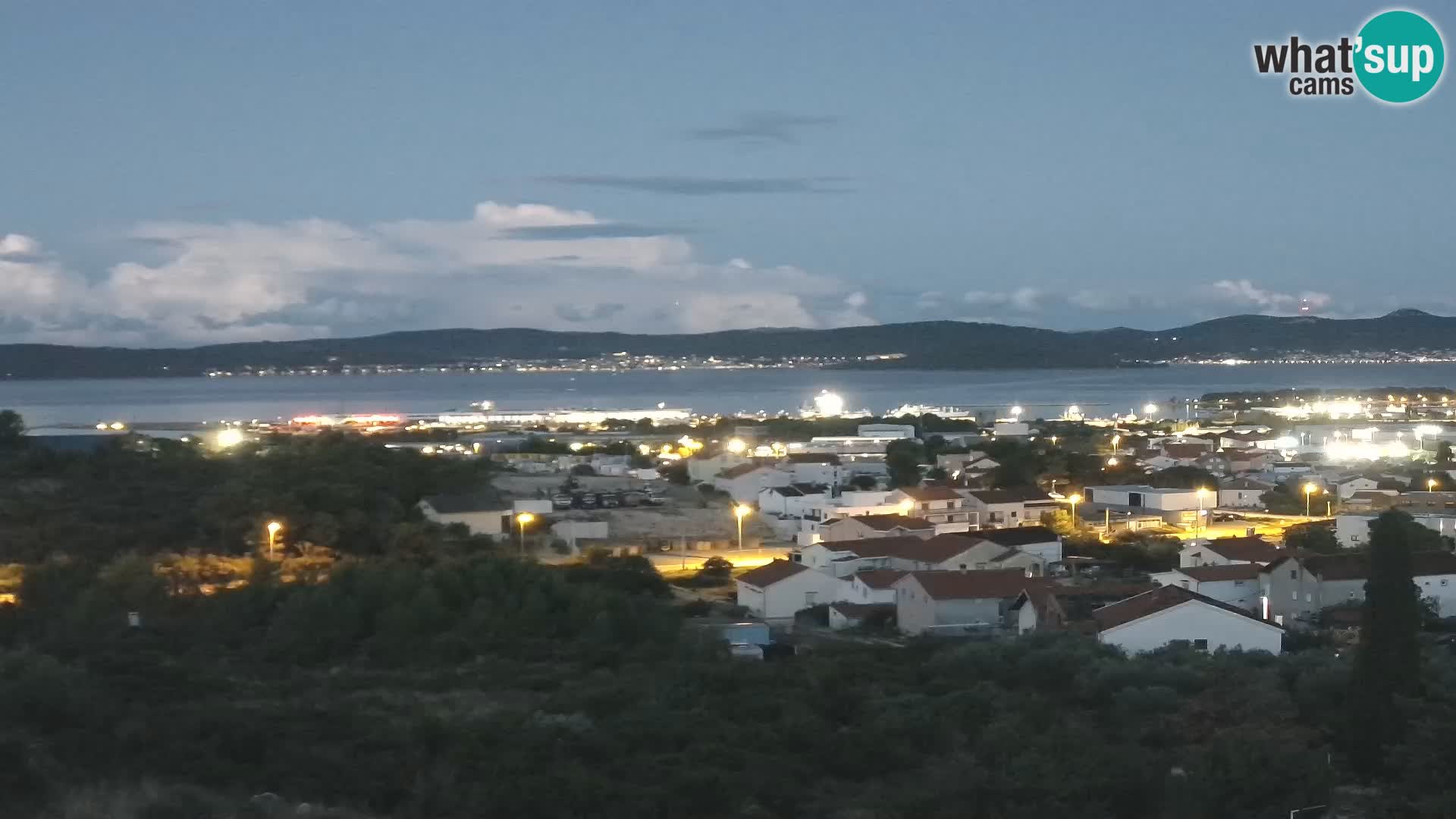 Zadar Porto di Gazenica Webcam Panorama, Zara, Croazia