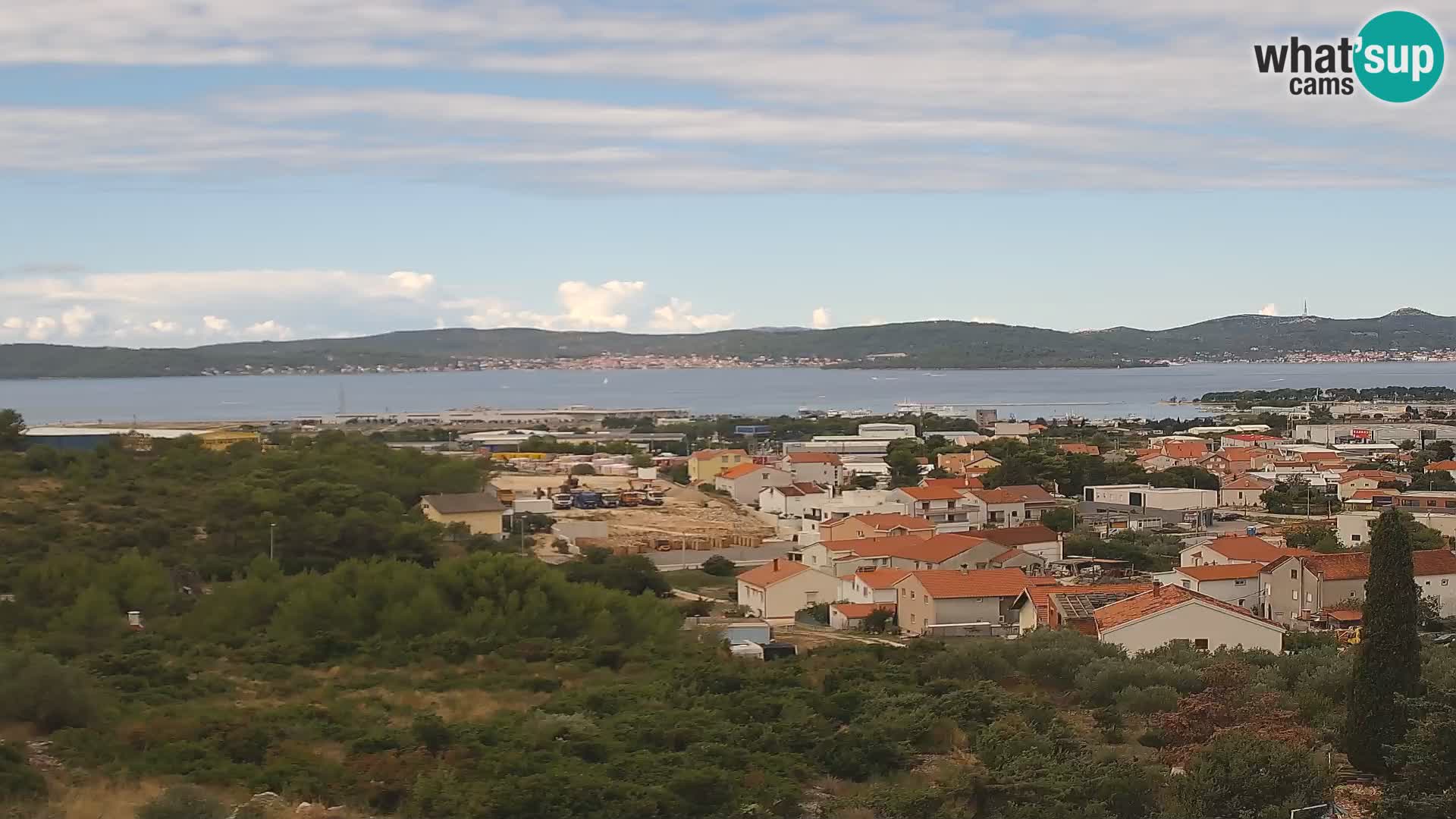 Zadar Port Gazenica Webcam Panorama, Zadar, Kroatien