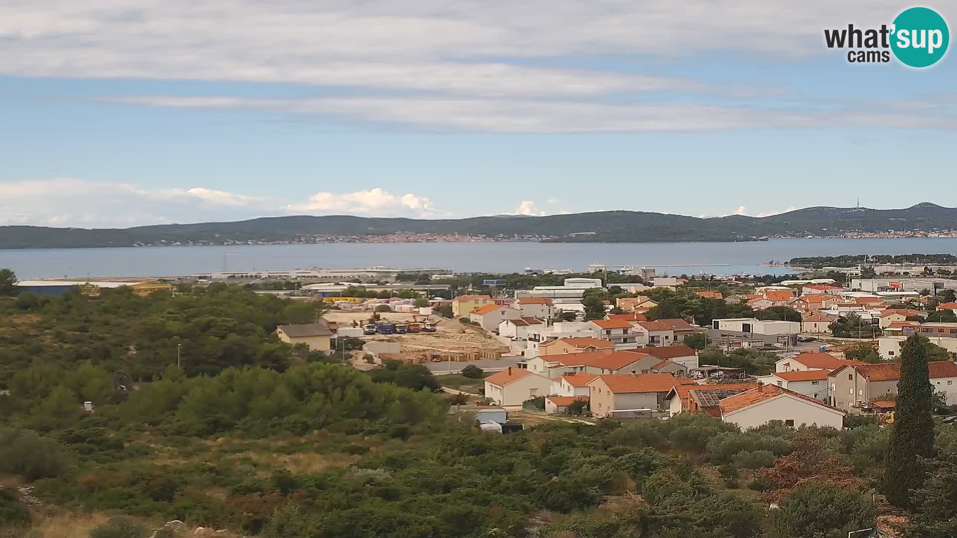 Zadar Port Gazenica Webcam Panorama, Zadar, Kroatien