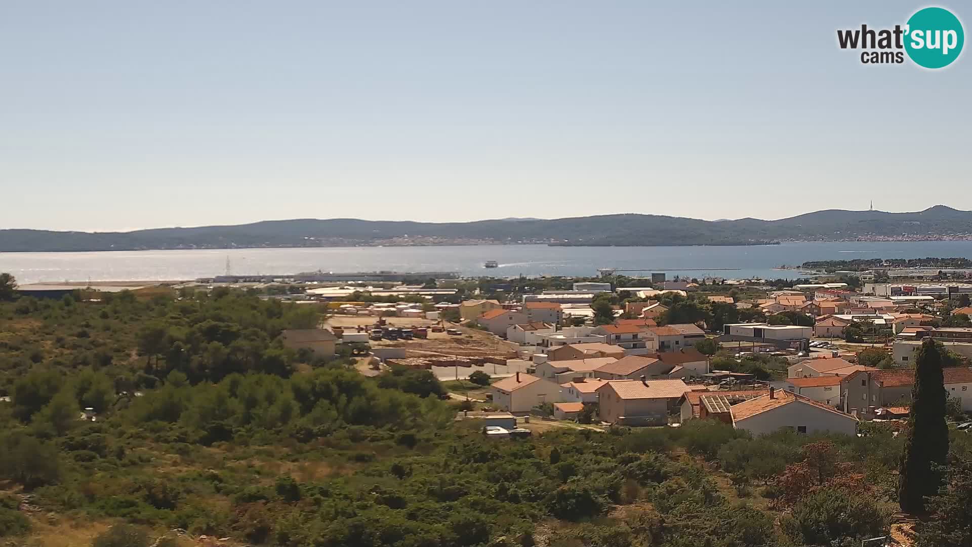 Panoramska web kamera Luke Gaženica u Zadru, Hrvatska