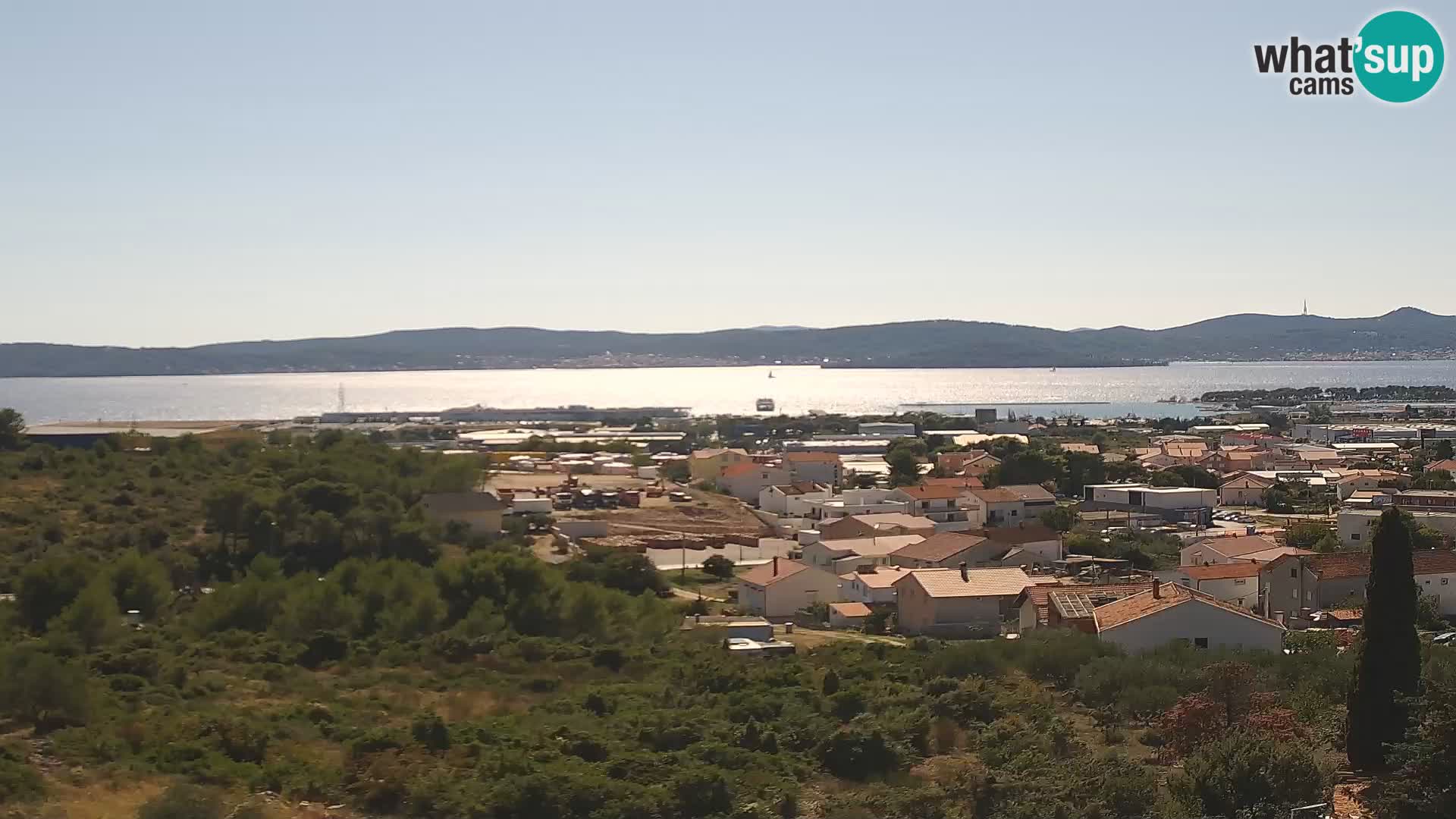 Zadar Port Gazenica Webcam Panorama, Zadar, Kroatien