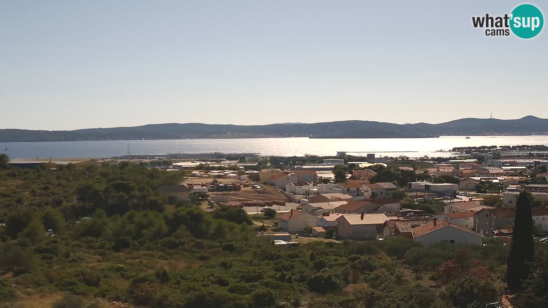 Zadar Port Gazenica Webcam Panorama, Zadar, Kroatien