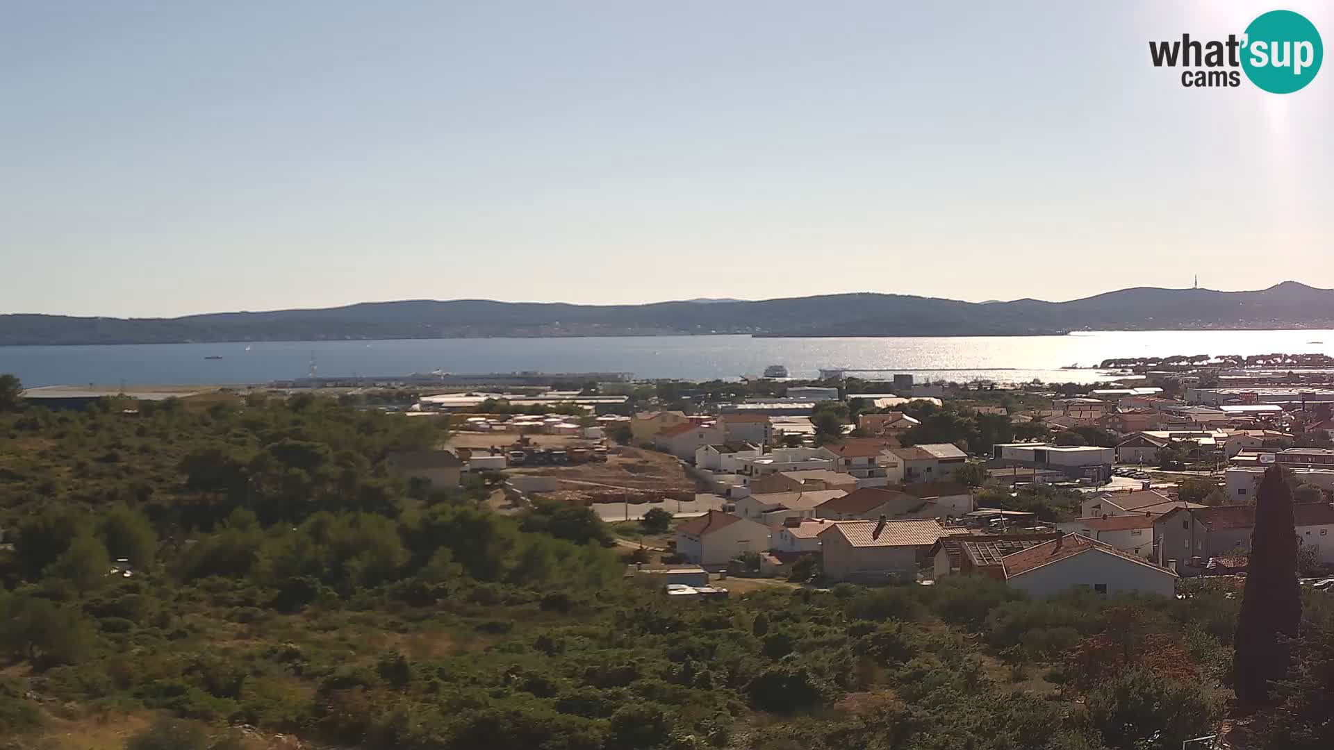Zadar Port Gazenica Webcam Panorama, Zadar, Kroatien