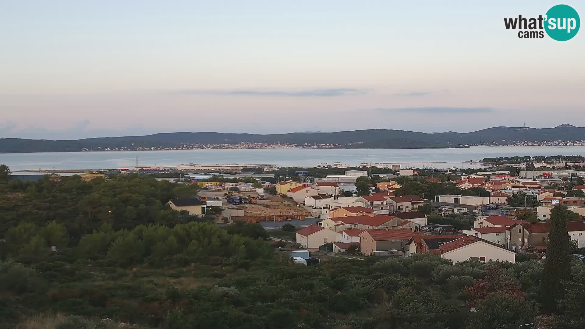 Panoramska web kamera Luke Gaženica u Zadru, Hrvatska