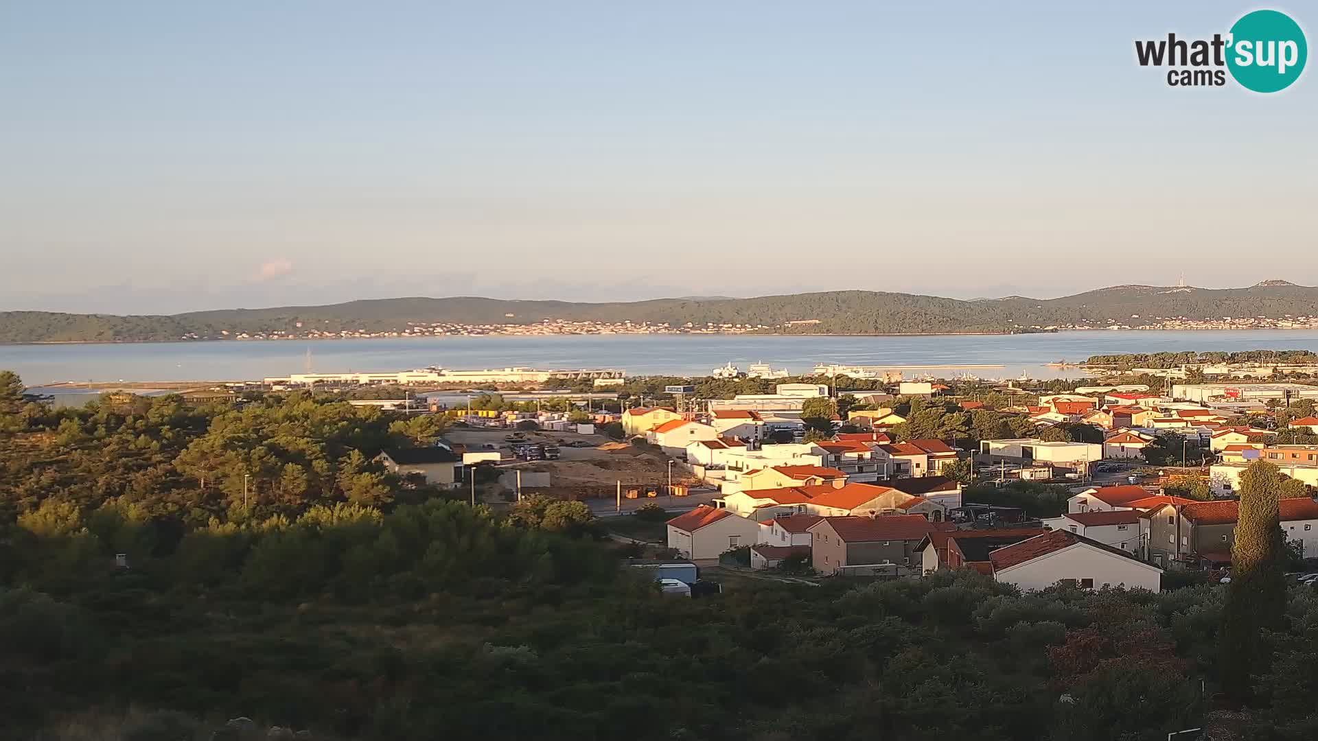 Zadar Port Gazenica Webcam Panorama, Zadar, Croatie