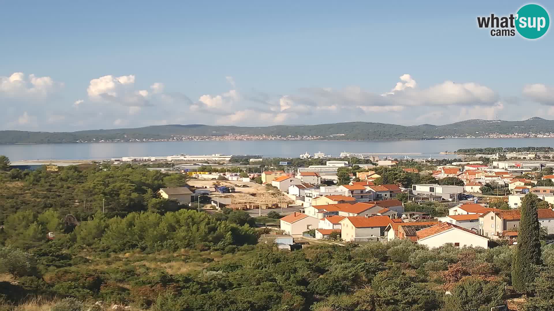 Zadar Port Gazenica Webcam Panorama, Zadar, Kroatien