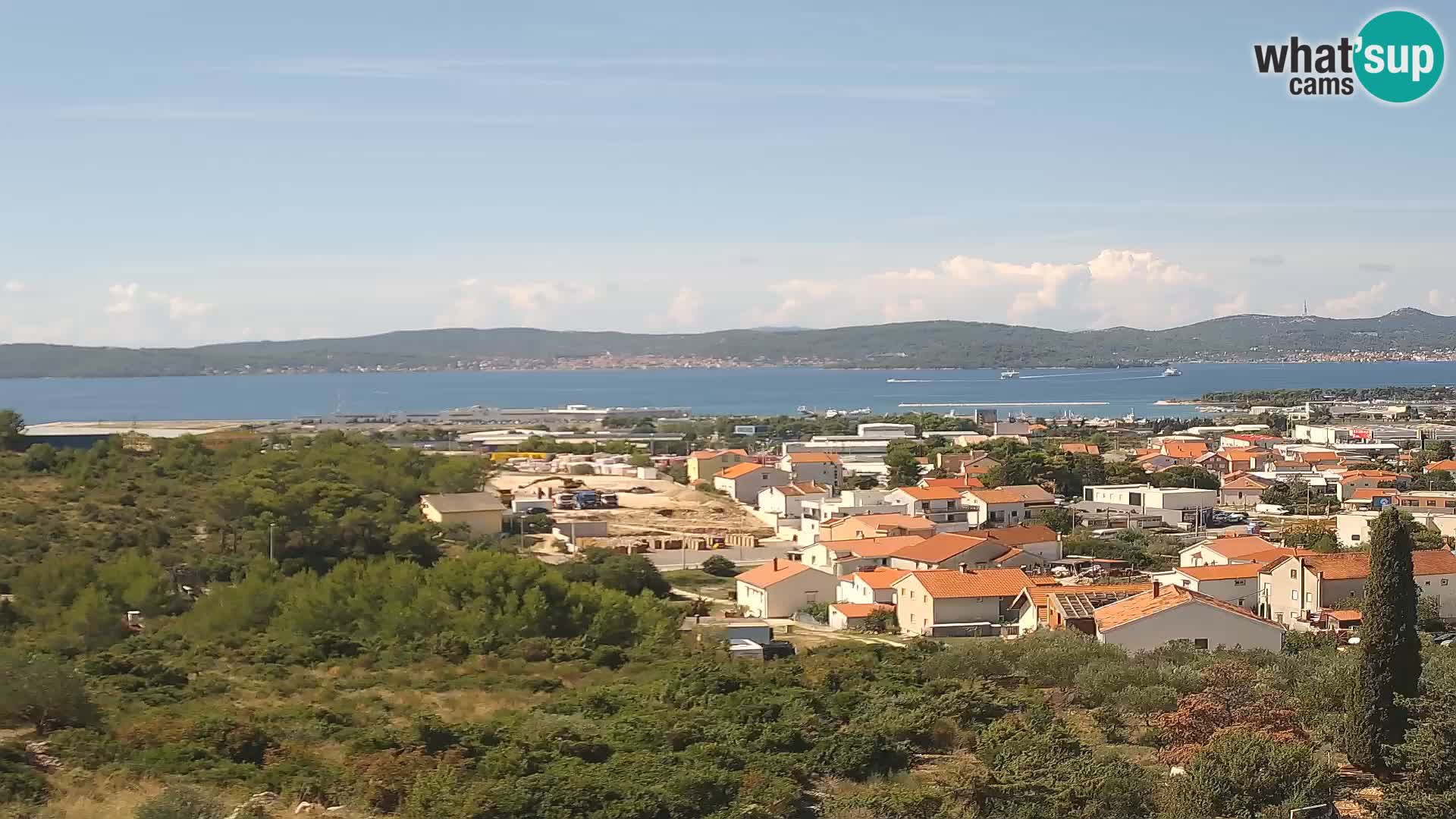 Zadar Port Gazenica Webcam Panorama, Zadar, Kroatien