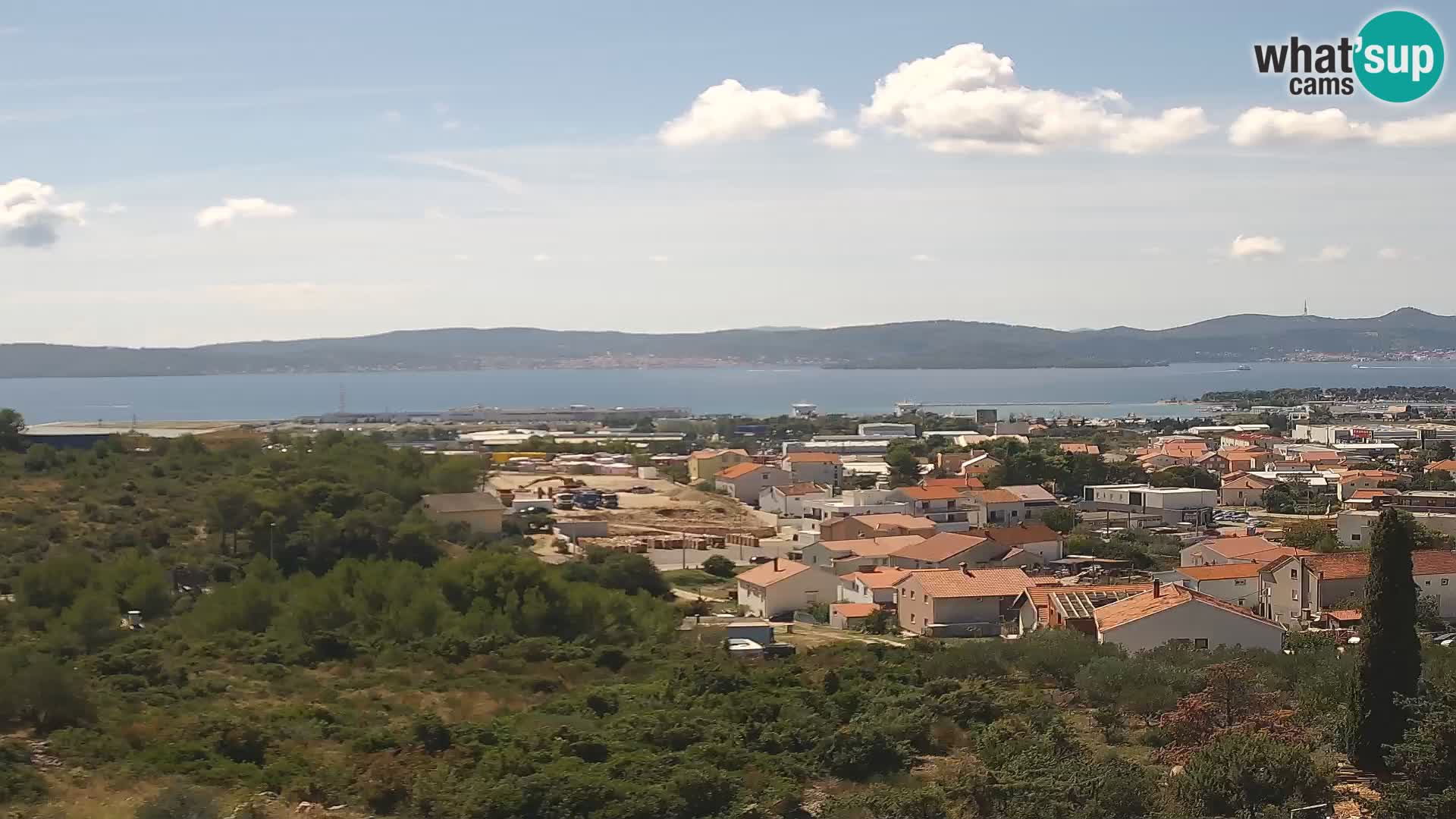Zadar Port Gazenica Webcam Panorama, Zadar, Kroatien