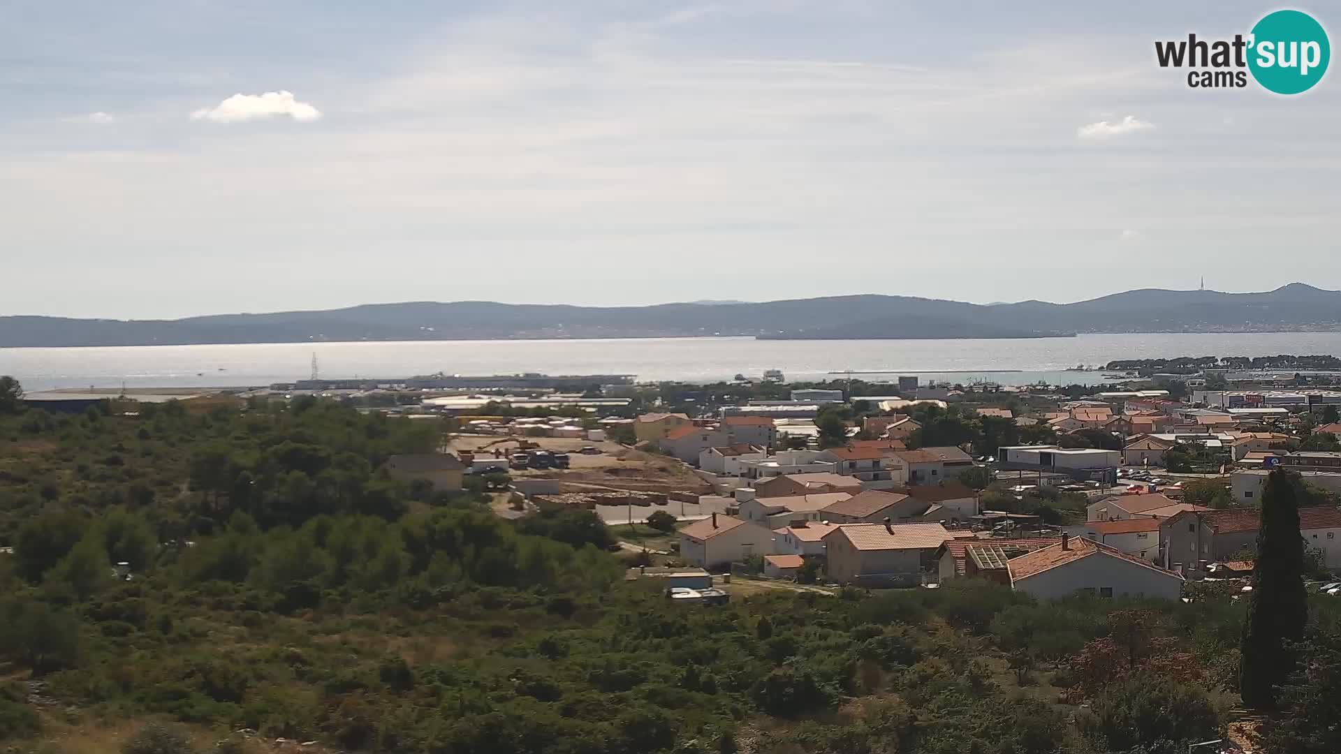 Panoramska web kamera Luke Gaženica u Zadru, Hrvatska