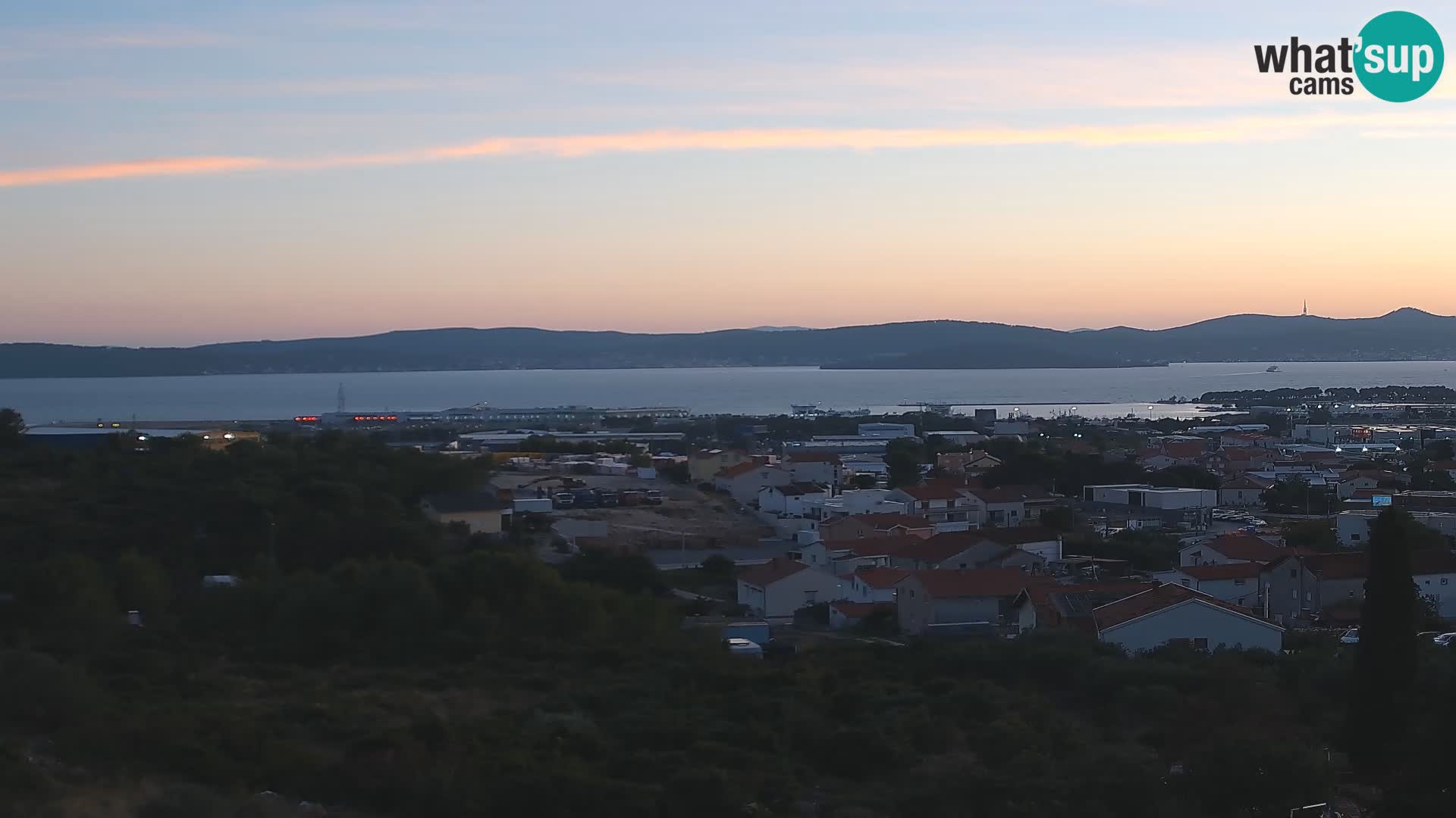 Zadar Porto di Gazenica Webcam Panorama, Zara, Croazia