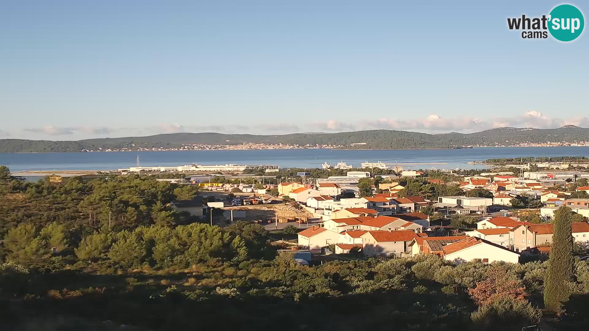 Zadar Pristanišče Gazenica s panoramsko spletno kamero, Zadar, Hrvaška