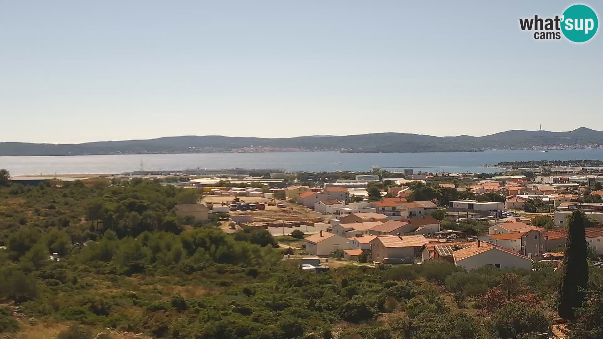 Zadar Port Gazenica Webcam Panorama, Zadar, Croatia
