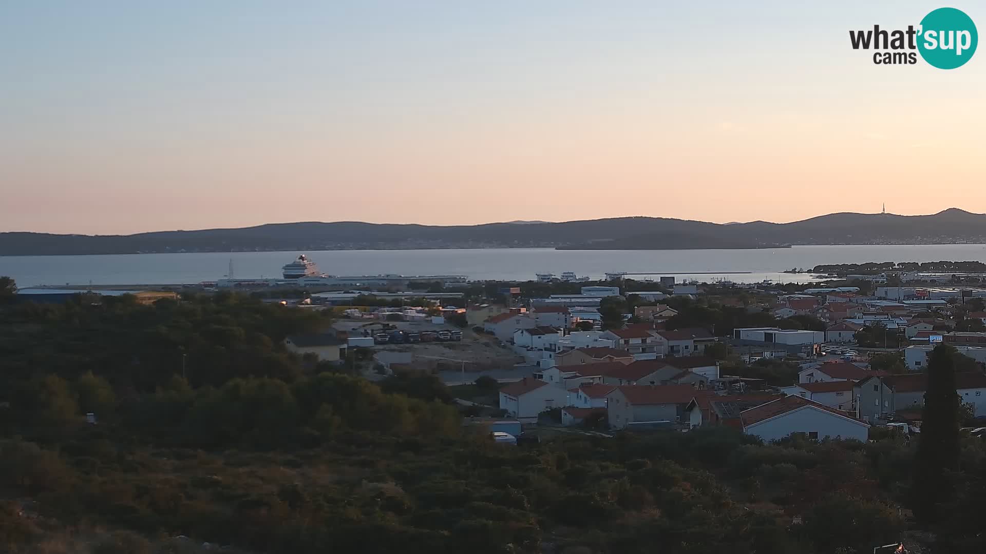 Zadar Port Gazenica Webcam Panorama, Zadar, Croatia