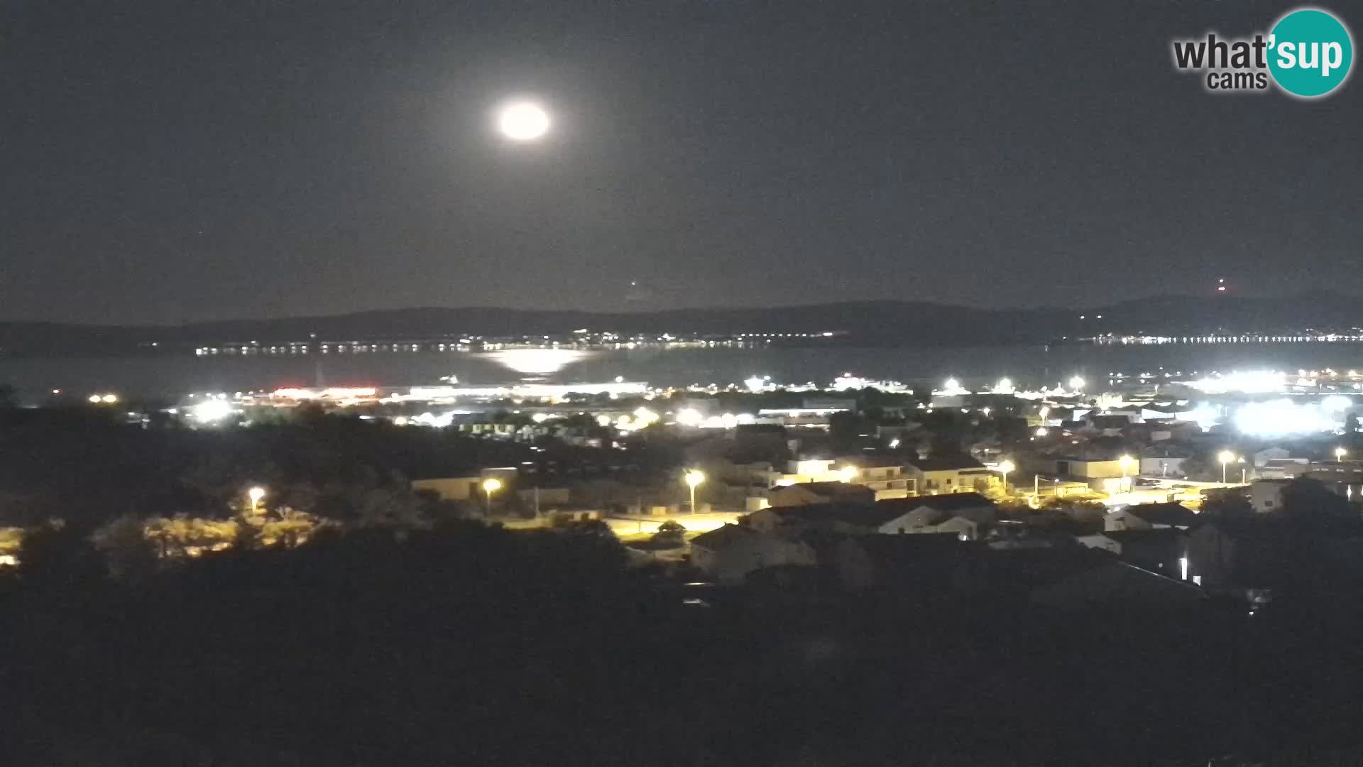 Zadar Port Gazenica Webcam Panorama, Zadar, Kroatien