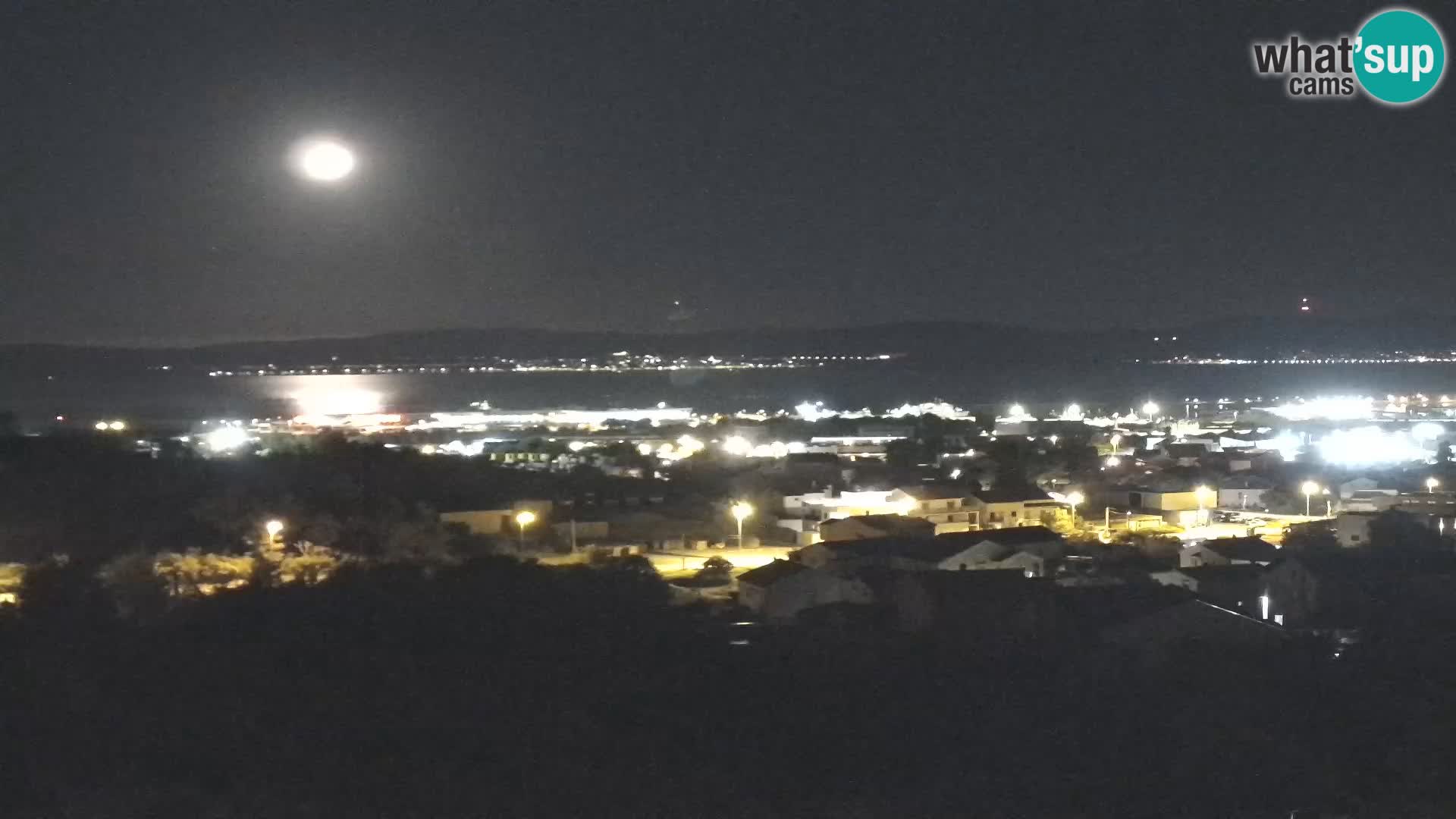 Zadar Port Gazenica Webcam Panorama, Zadar, Kroatien