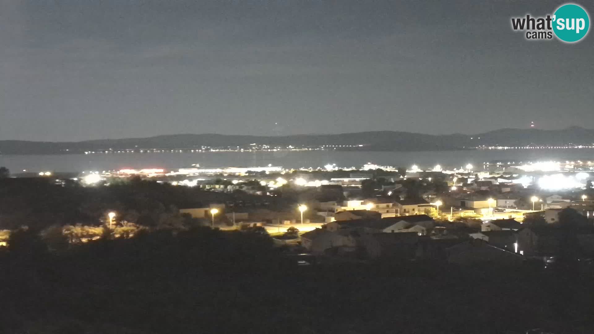 Panorama de la Webcam del Puerto Gazenica de Zadar, Zadar, Croacia