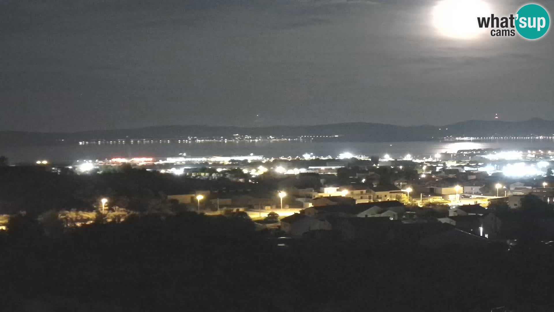 Zadar Port Gazenica Webcam Panorama, Zadar, Kroatien