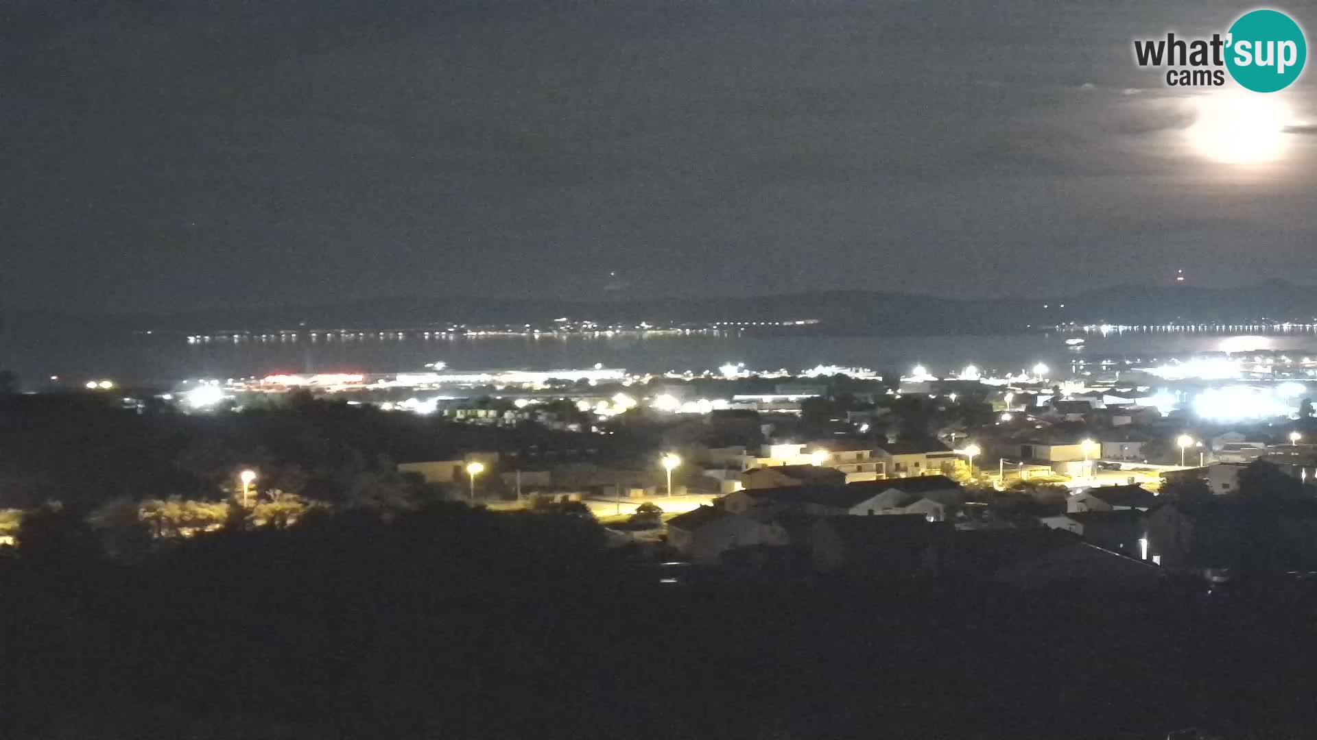 Zadar Pristanišče Gazenica s panoramsko spletno kamero, Zadar, Hrvaška