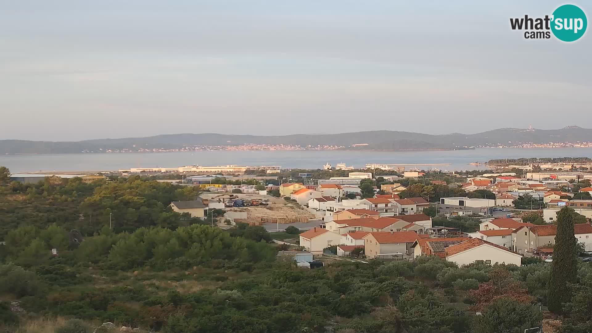 Zadar Port Gazenica Webcam Panorama, Zadar, Kroatien