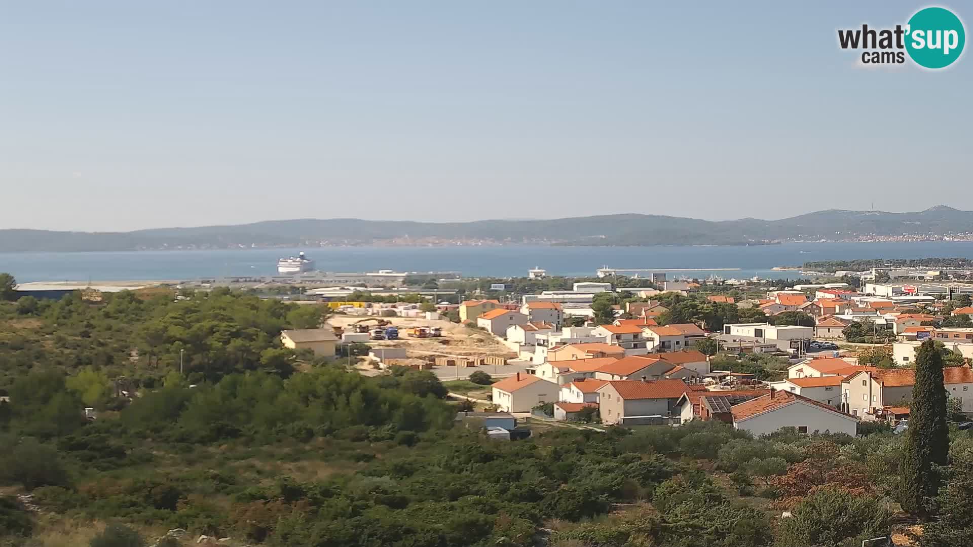 Zadar Port Gazenica Webcam Panorama, Zadar, Croatia